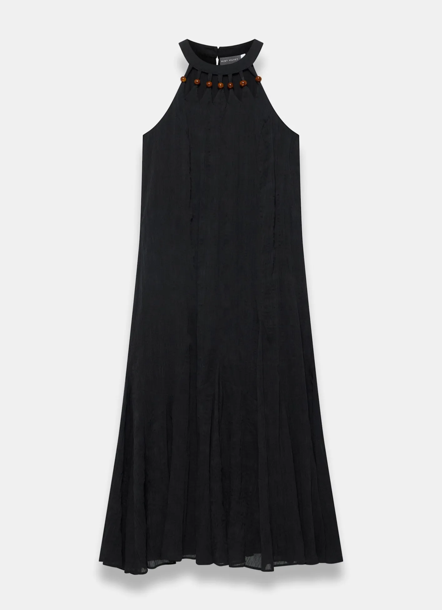 Clearance Beaded Halter Maxi Dress Summer Dresses|Maxi Dresses
