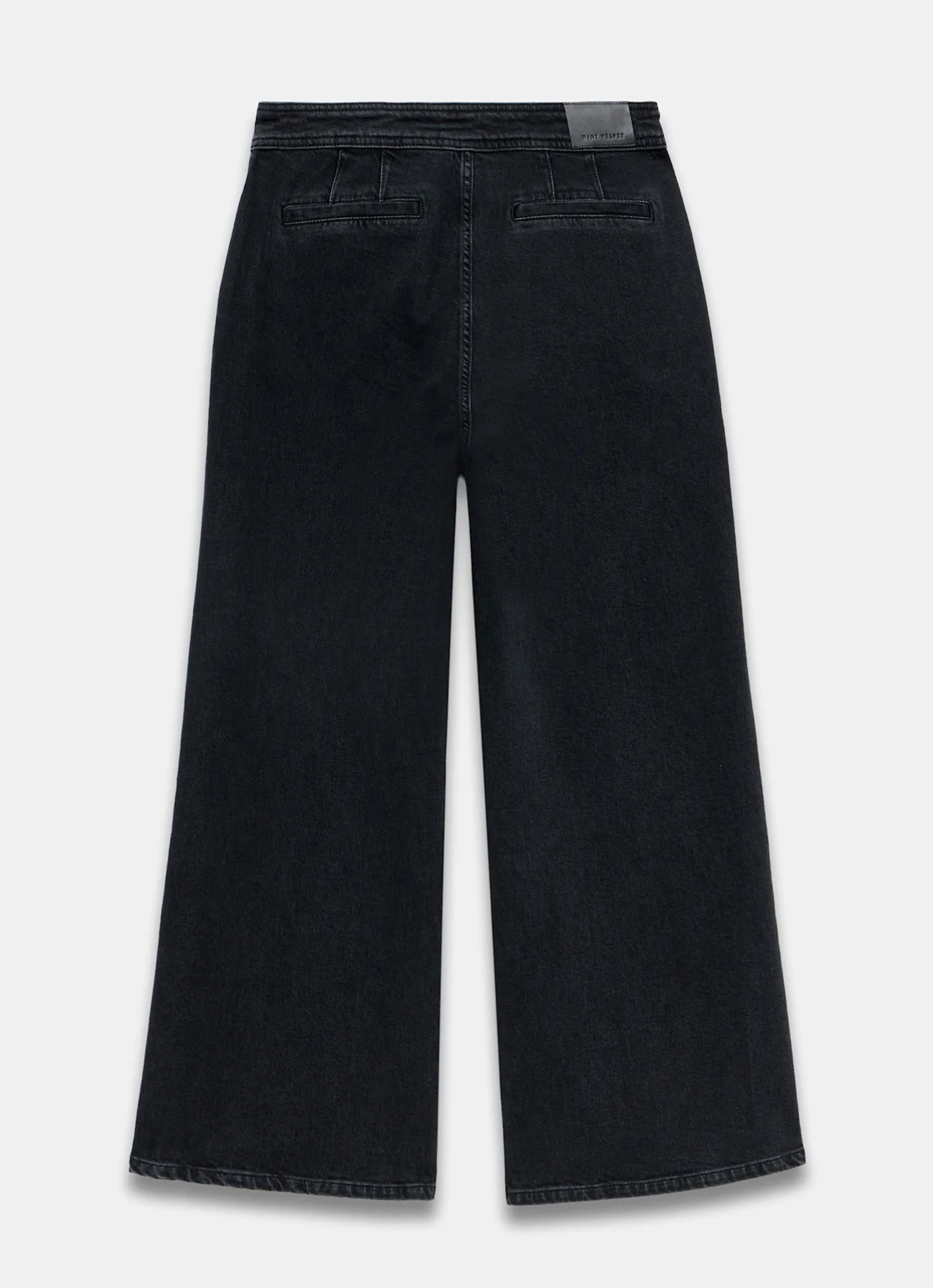Hot Button Detail Wide Jeans Jeans|Wide Leg Jeans