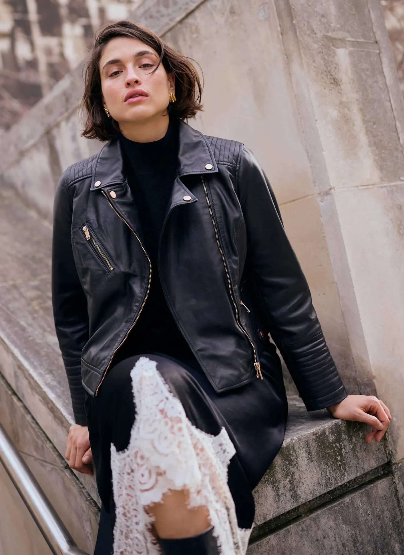 Hot Casual Leather Jacket Jackets|Leather & Suede Jackets