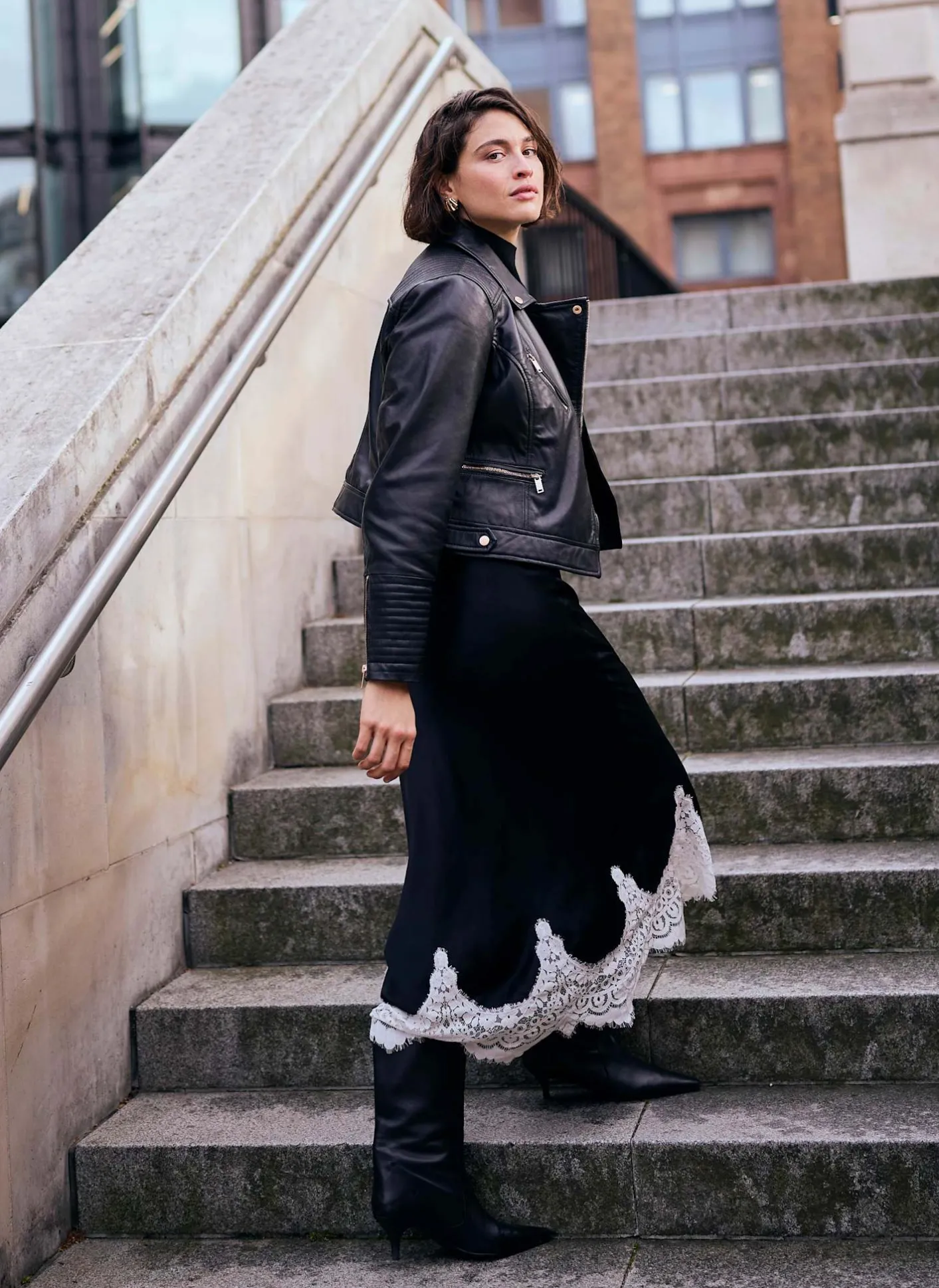 Hot Casual Leather Jacket Jackets|Leather & Suede Jackets