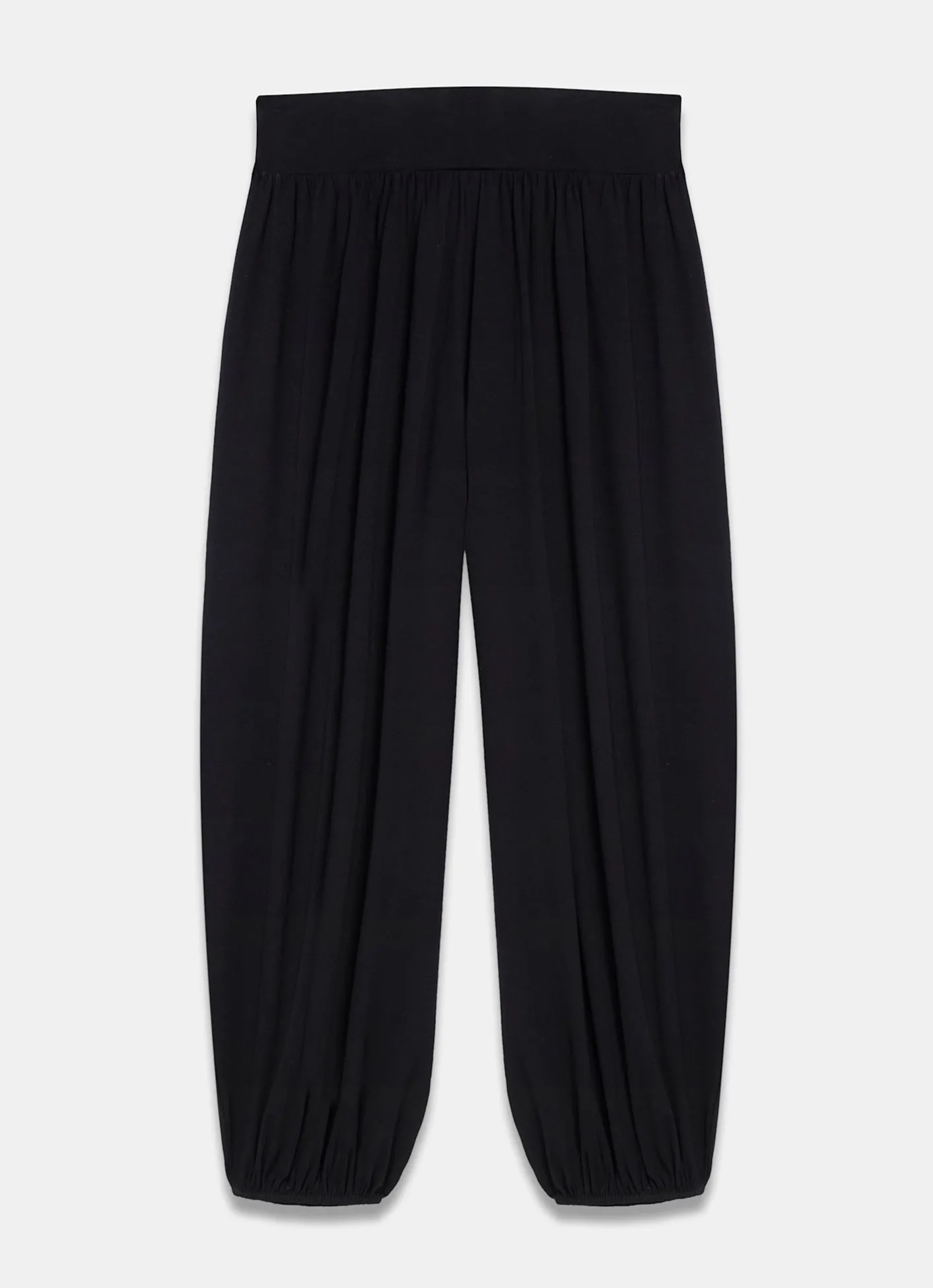 Clearance Jersey Balloon Trousers Trousers