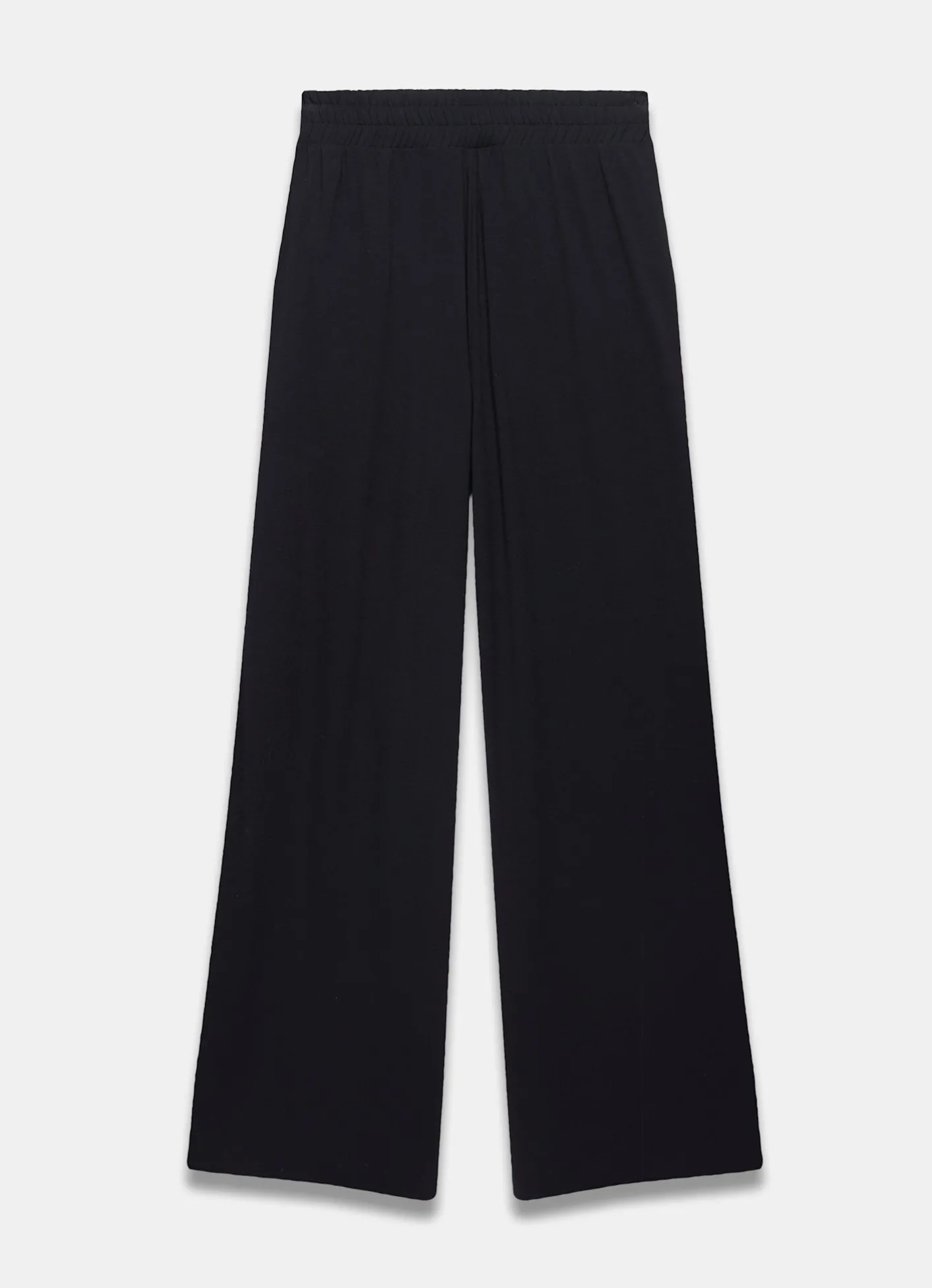 Jersey Palazzo Wide Leg Trousers Trousers