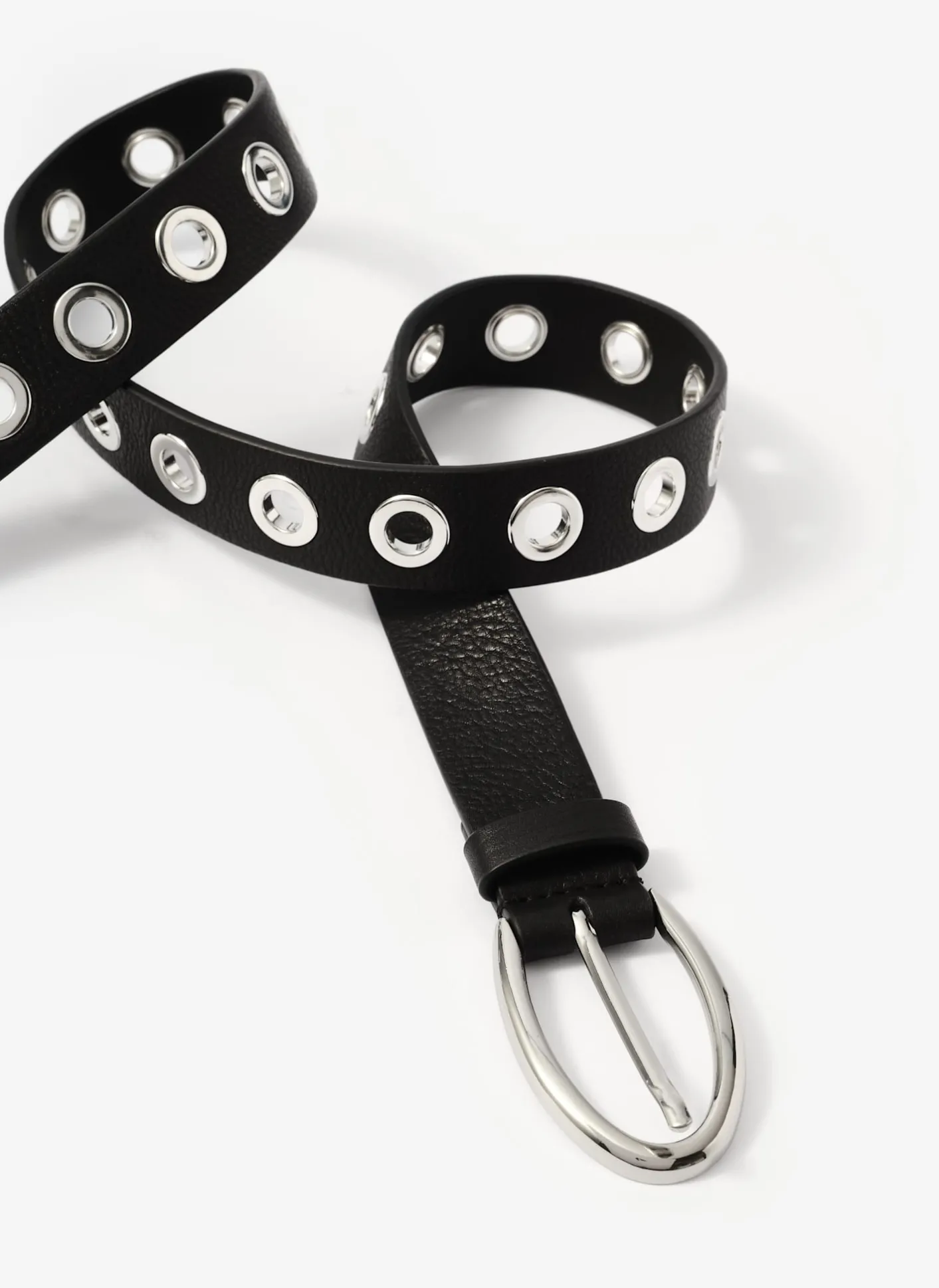 Discount Leather Eyelet Belt Belts