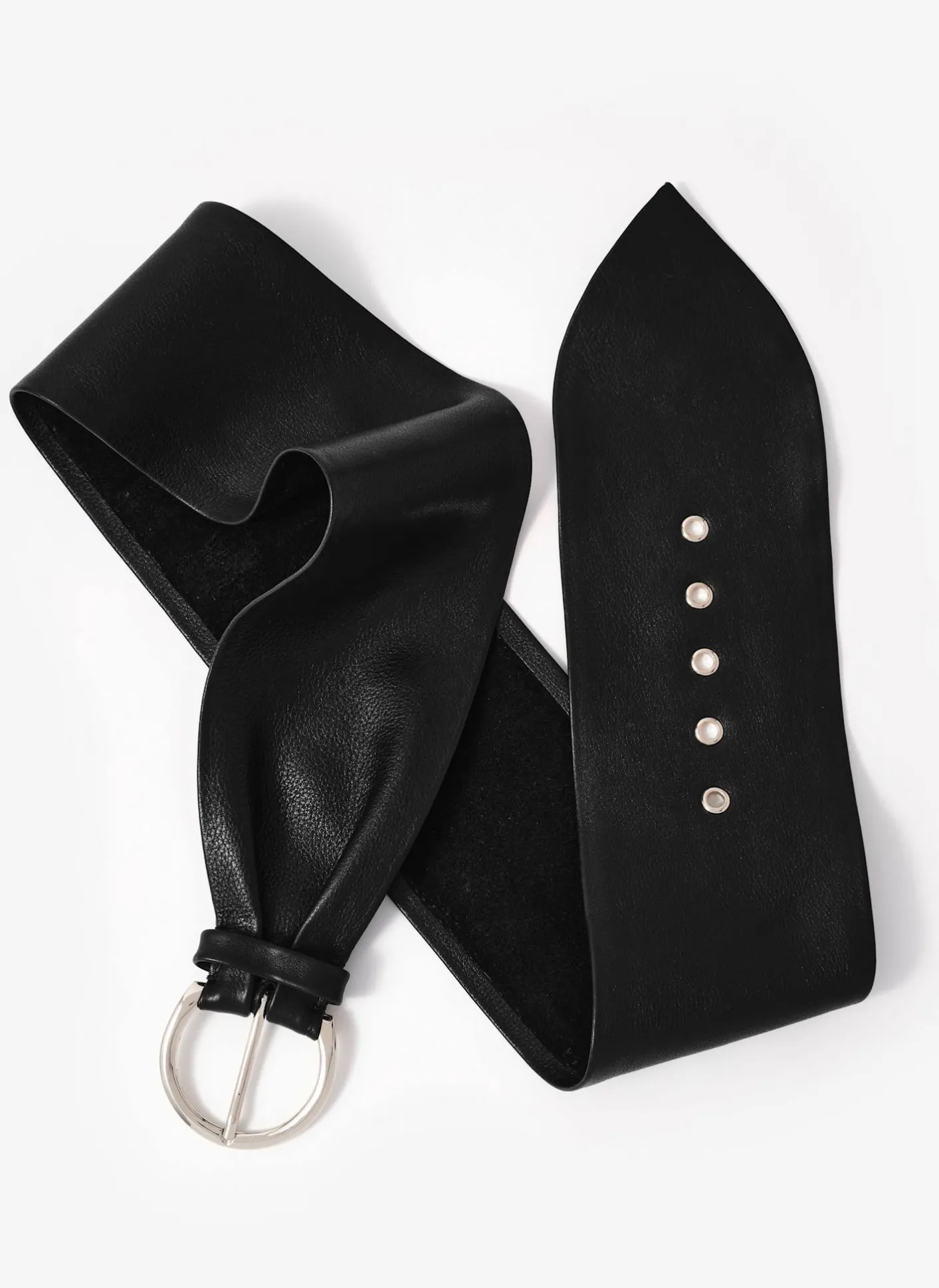 Discount Leather Soft Wide Waist Belt Belts