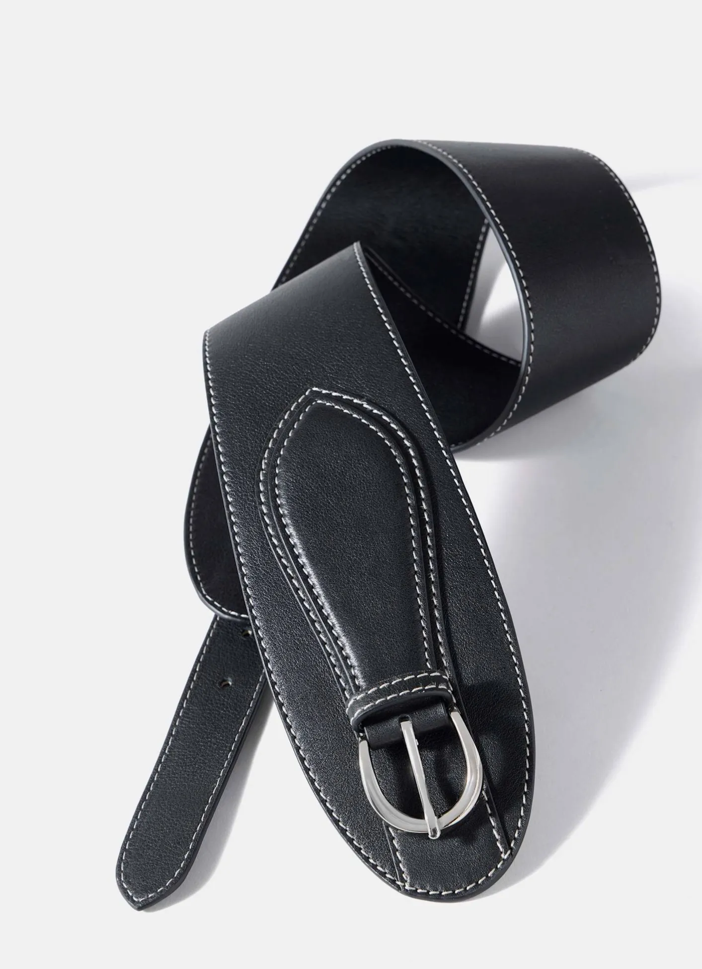 Hot Leather Wide Waist Belt Belts