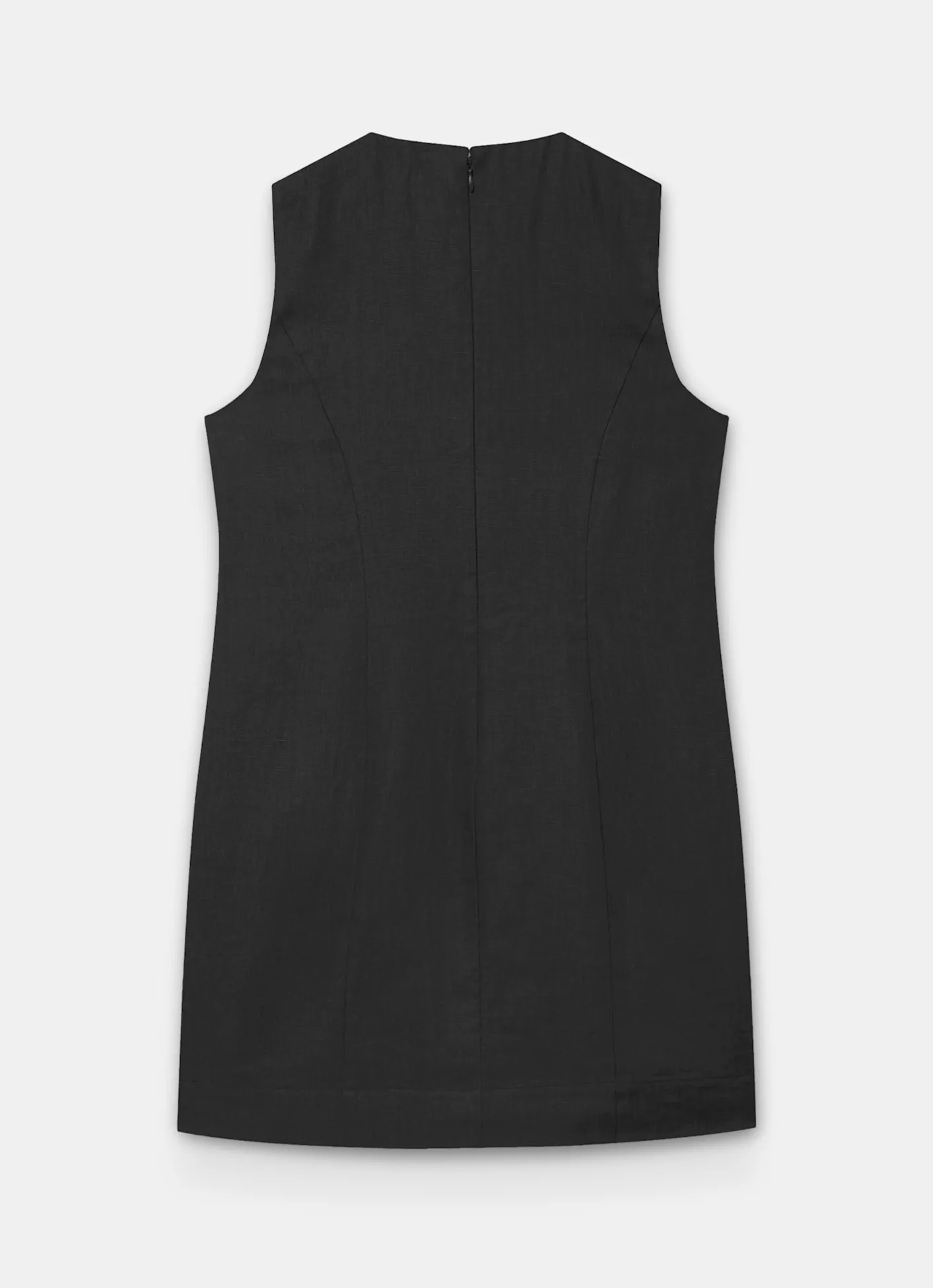 Linen Sunray Button Mini Dress Summer Dresses|Mini Dresses