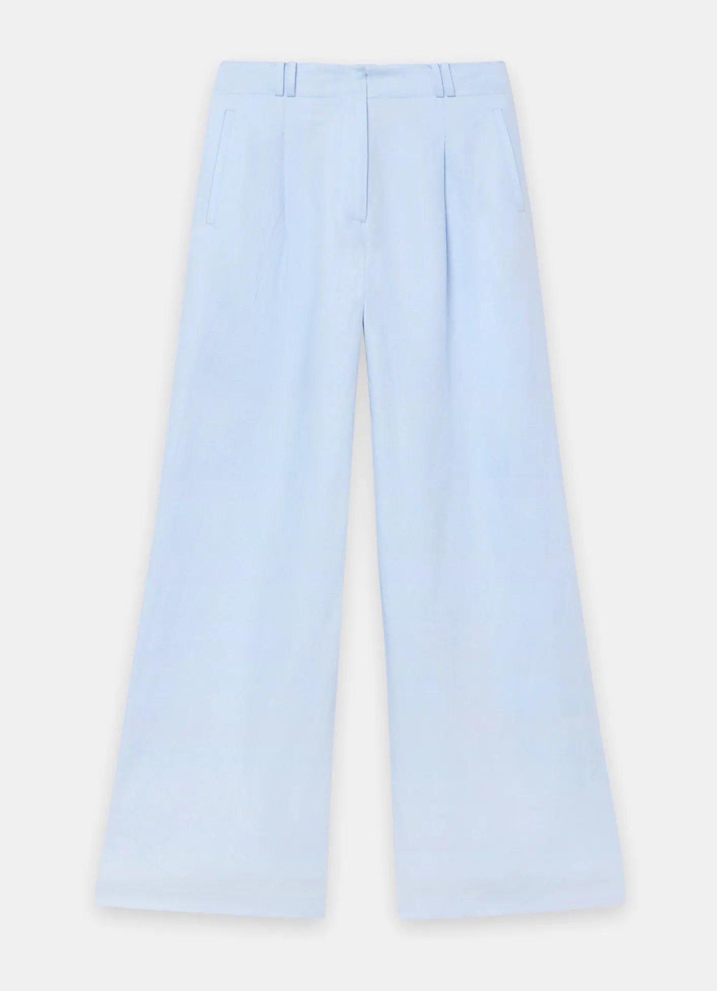 Best Linen Blend Wide Leg Trousers Wide Leg Trousers|Trousers