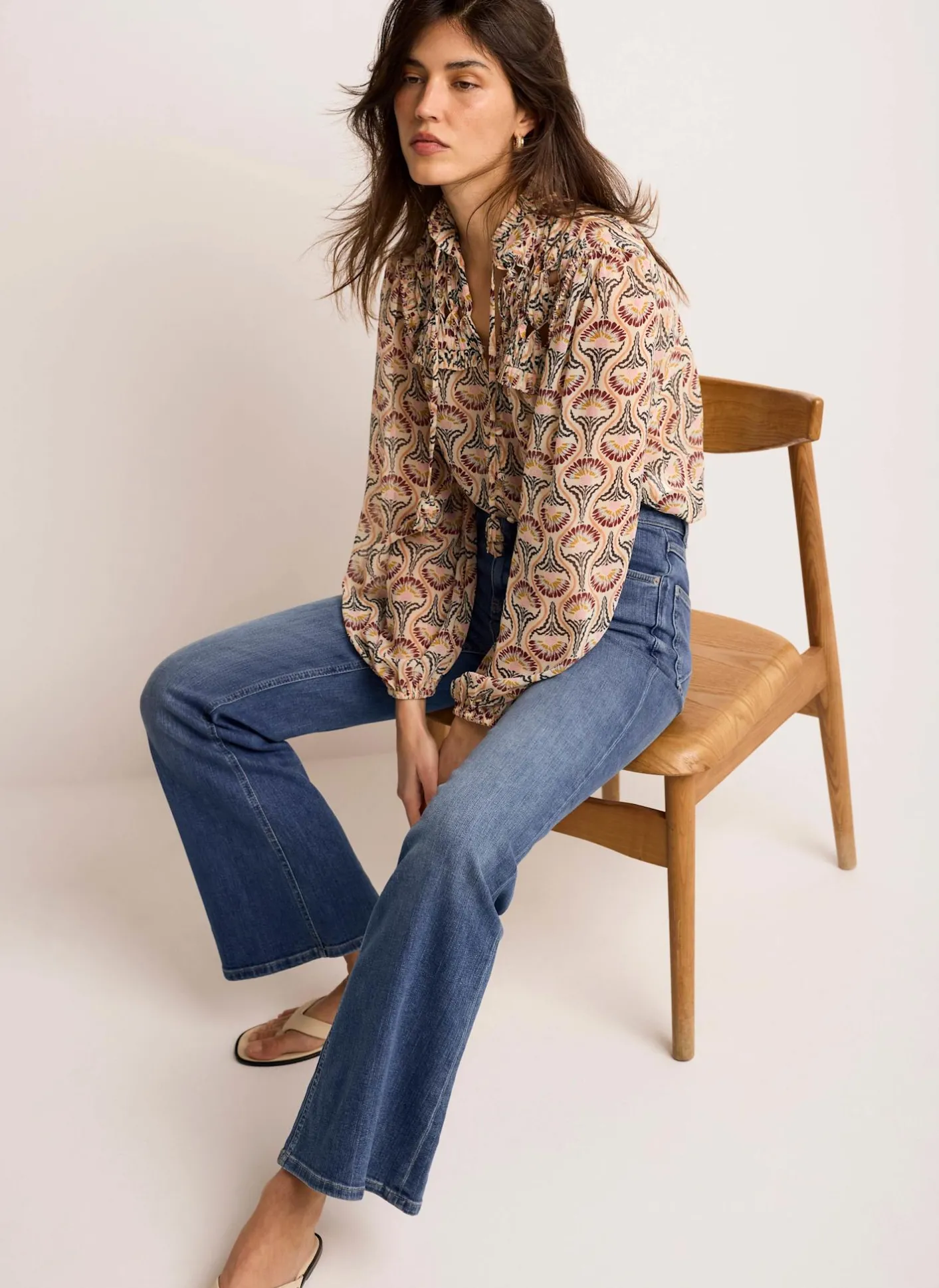 Hot Floral Print Blouse Shirts & Blouses|All Tops