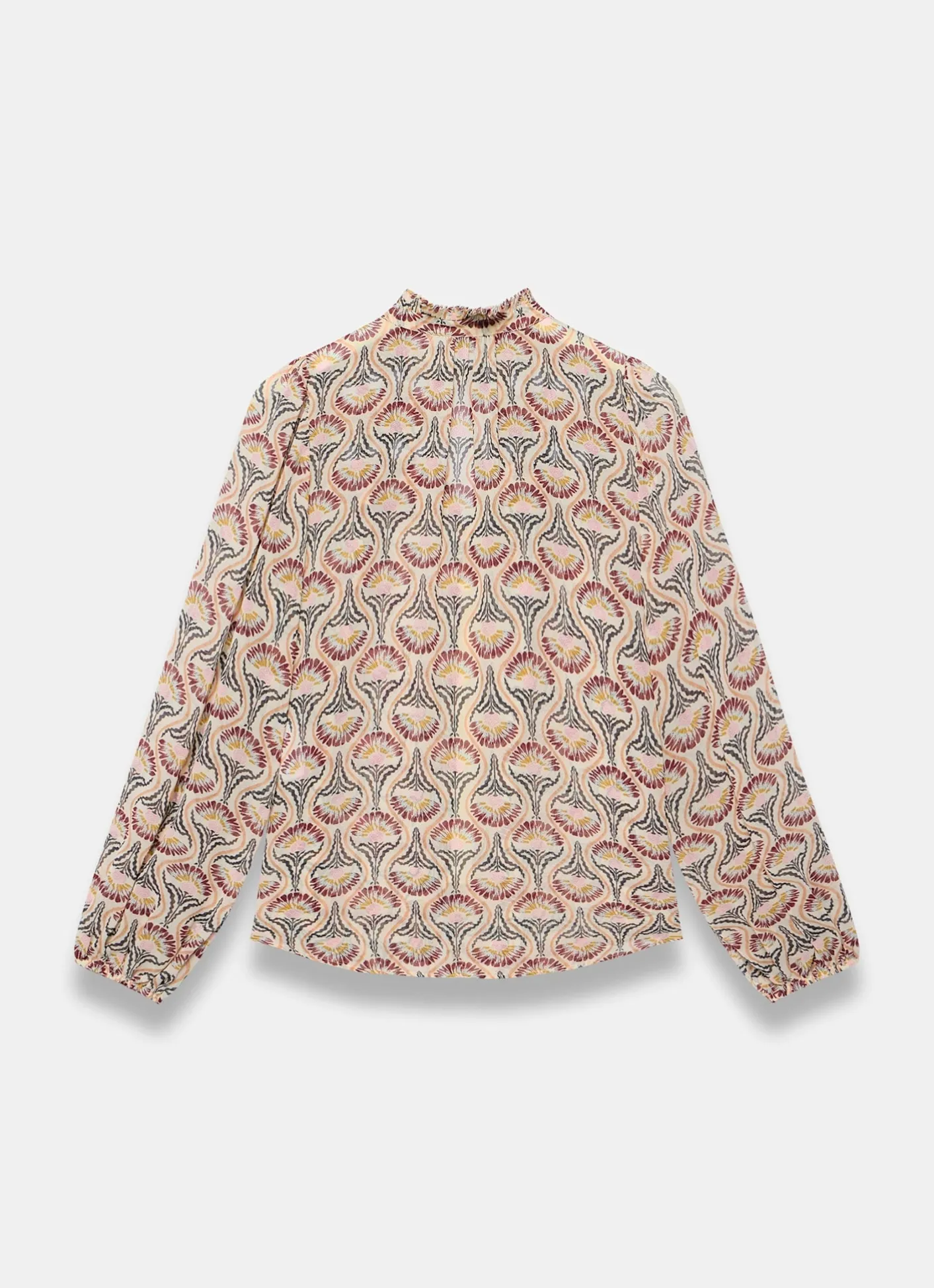 Hot Floral Print Blouse Shirts & Blouses|All Tops