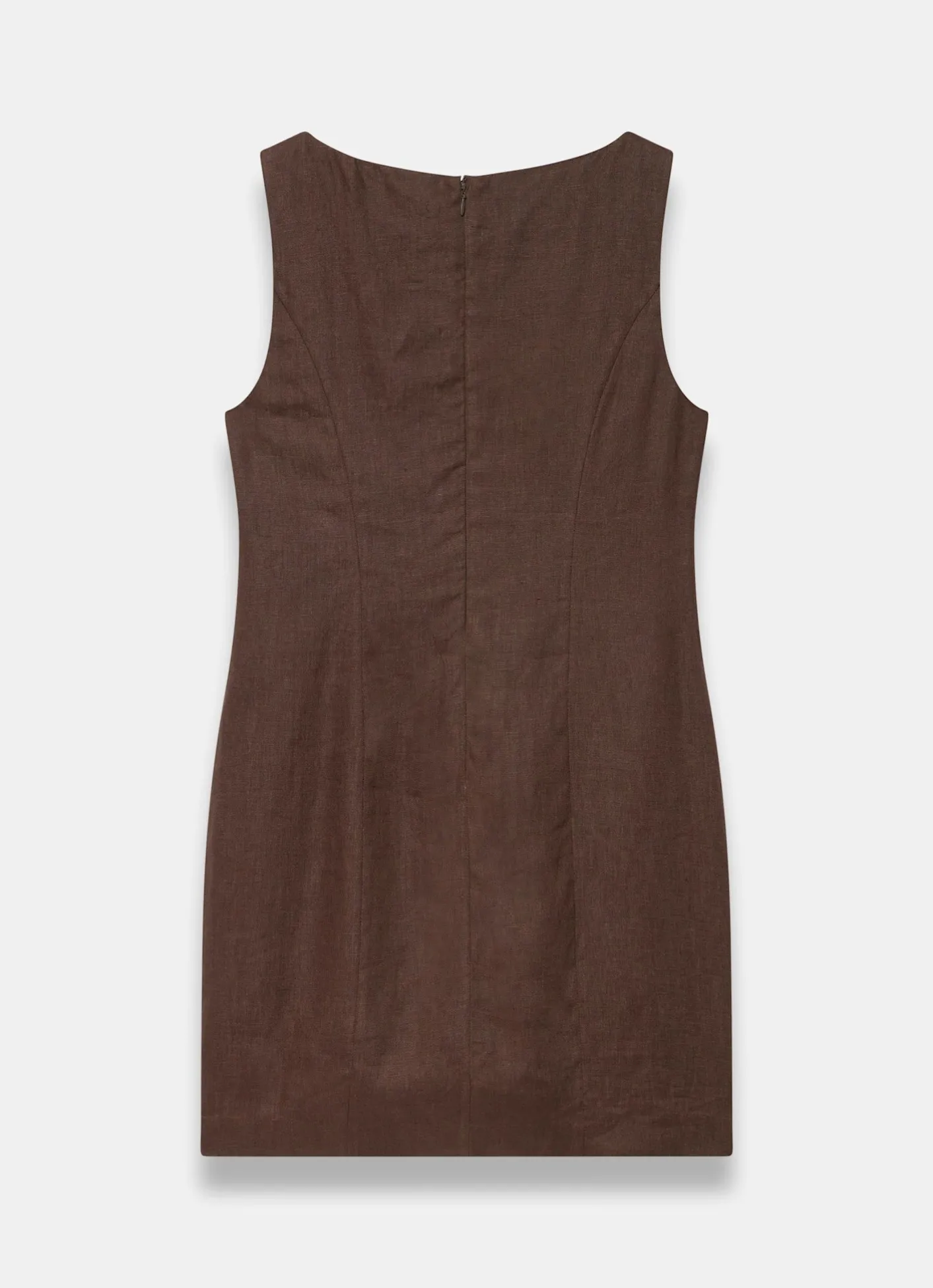 Linen Beaded Mini Dress Summer Dresses|Mini Dresses