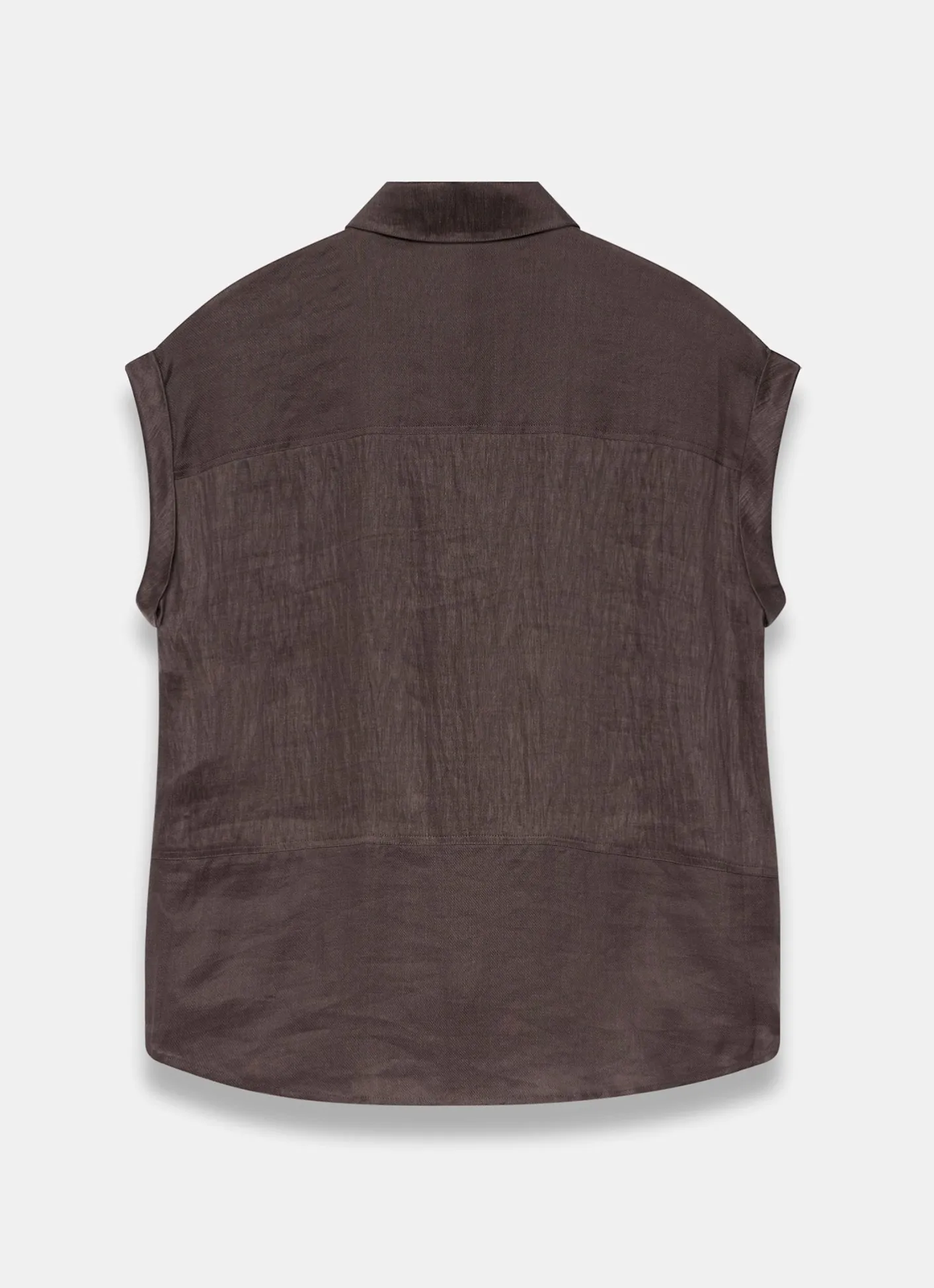 New Linen Blend Shirt Shirts & Blouses|All Tops