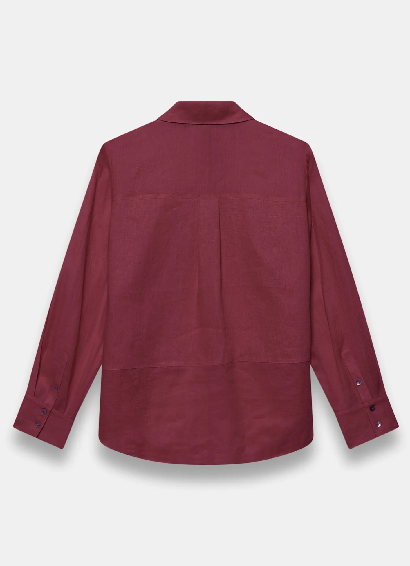 Online Linen Blend Shirt Shirts & Blouses