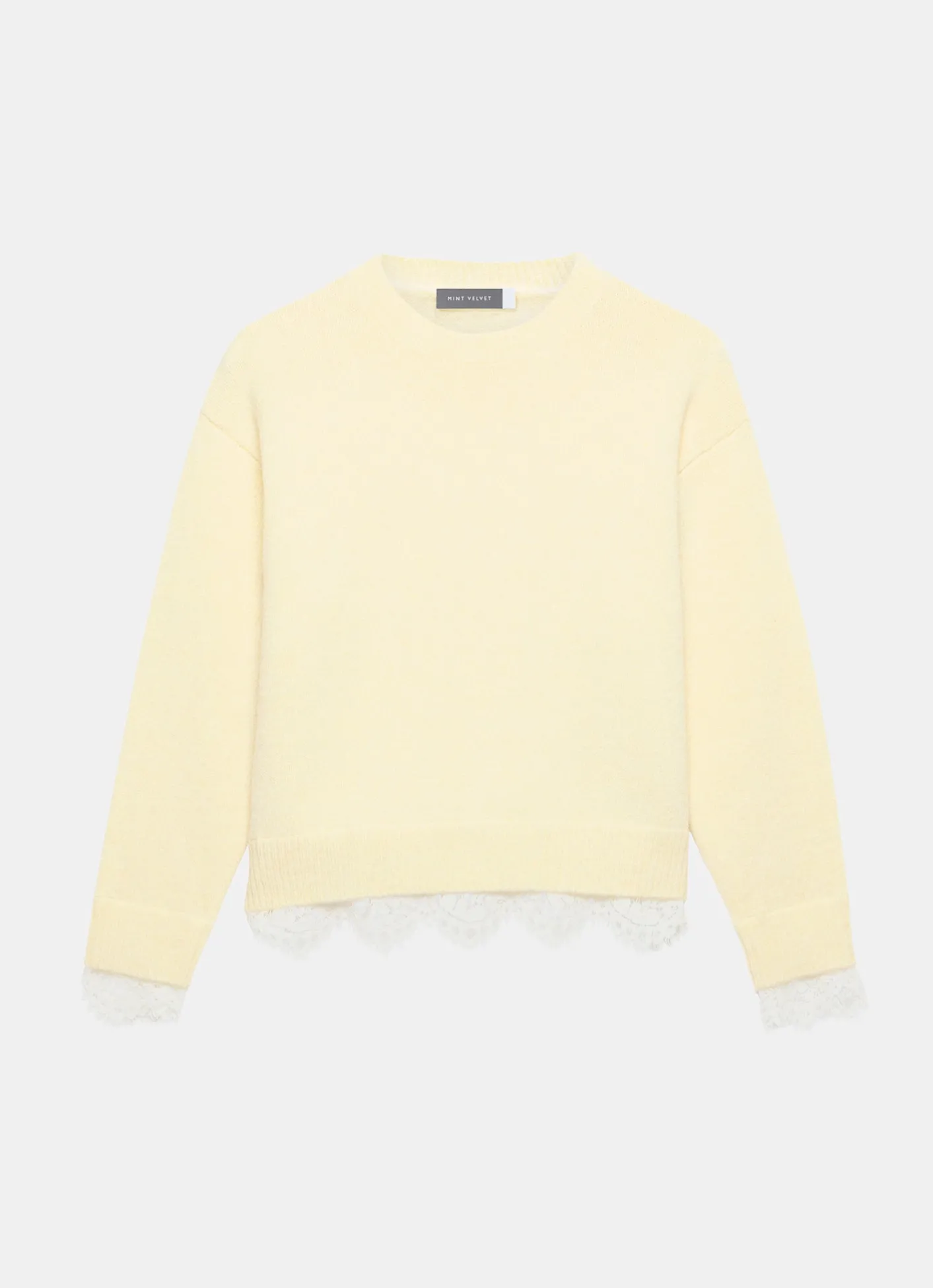 Sale Butter Lace Hem Jumper Jumpers|Jumpers & Cardigans