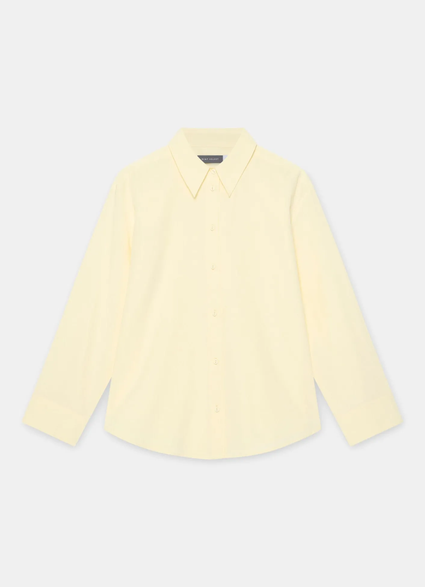 Discount Butter Oversized Long Sleeve Shirt Shirts & Blouses