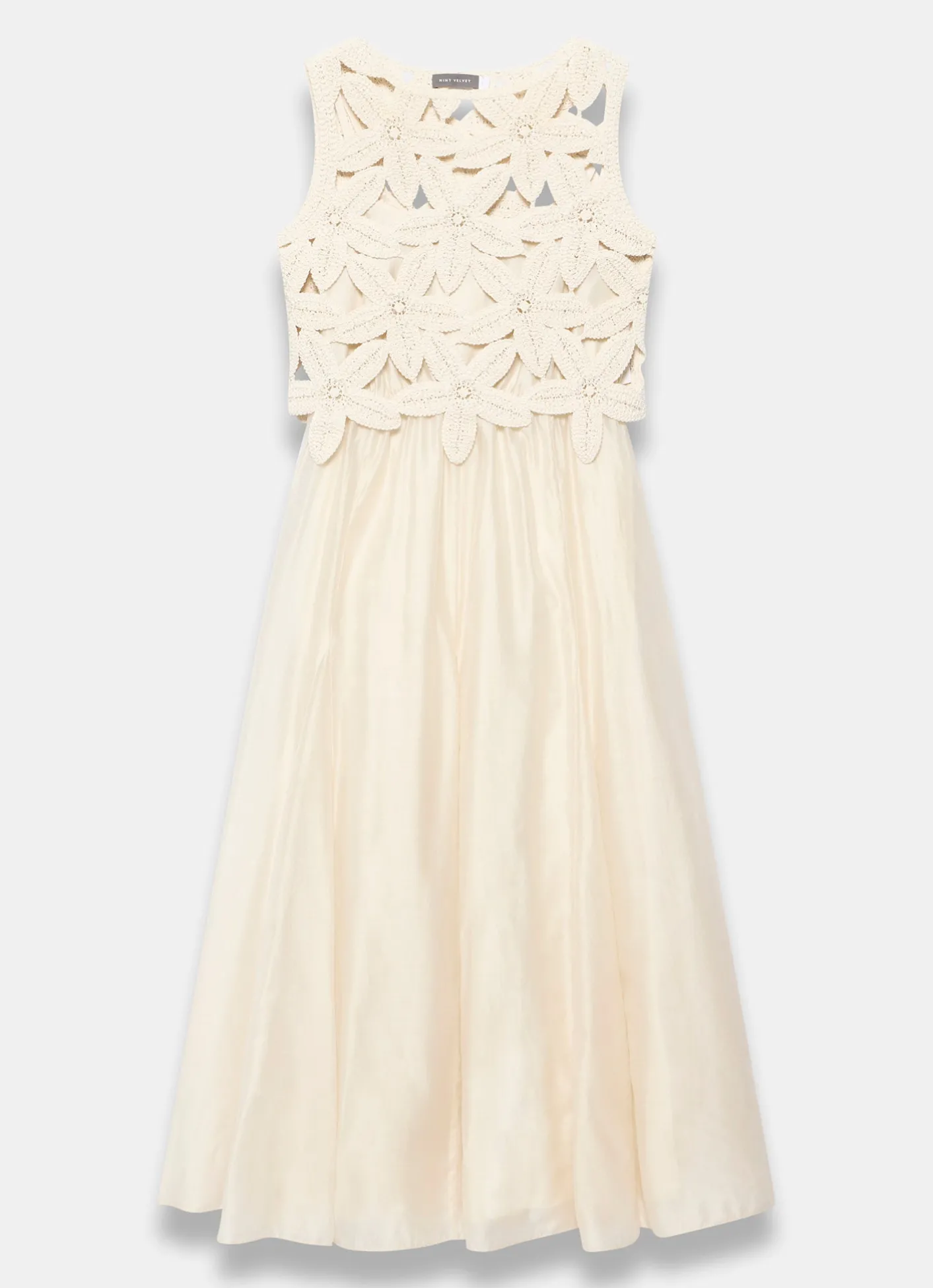 Online Cotton Blend Crochet Maxi Dress Summer Dresses|Maxi Dresses