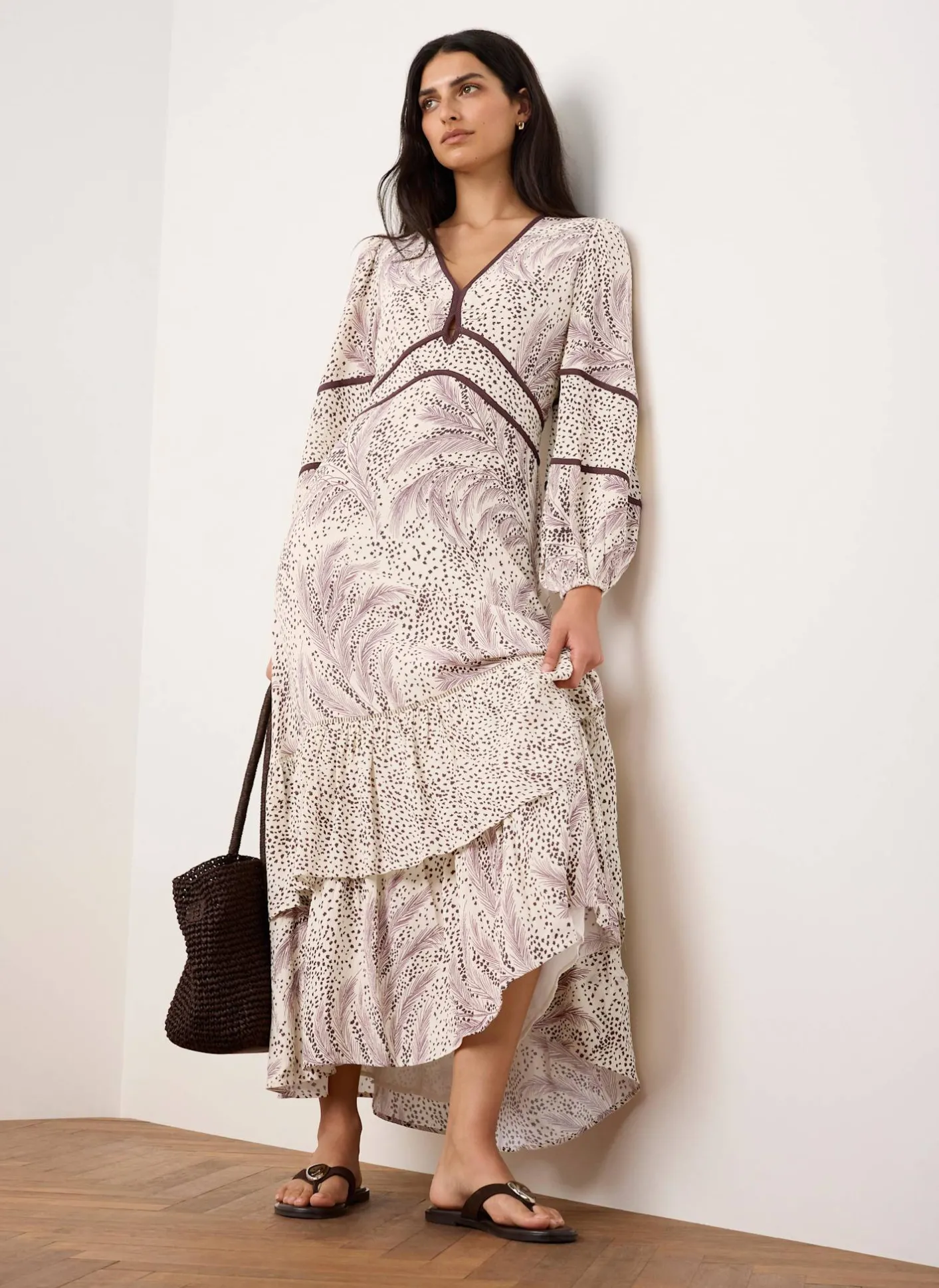 Clearance Printed Boho Maxi Dress Maxi Dresses|Printed Dresses
