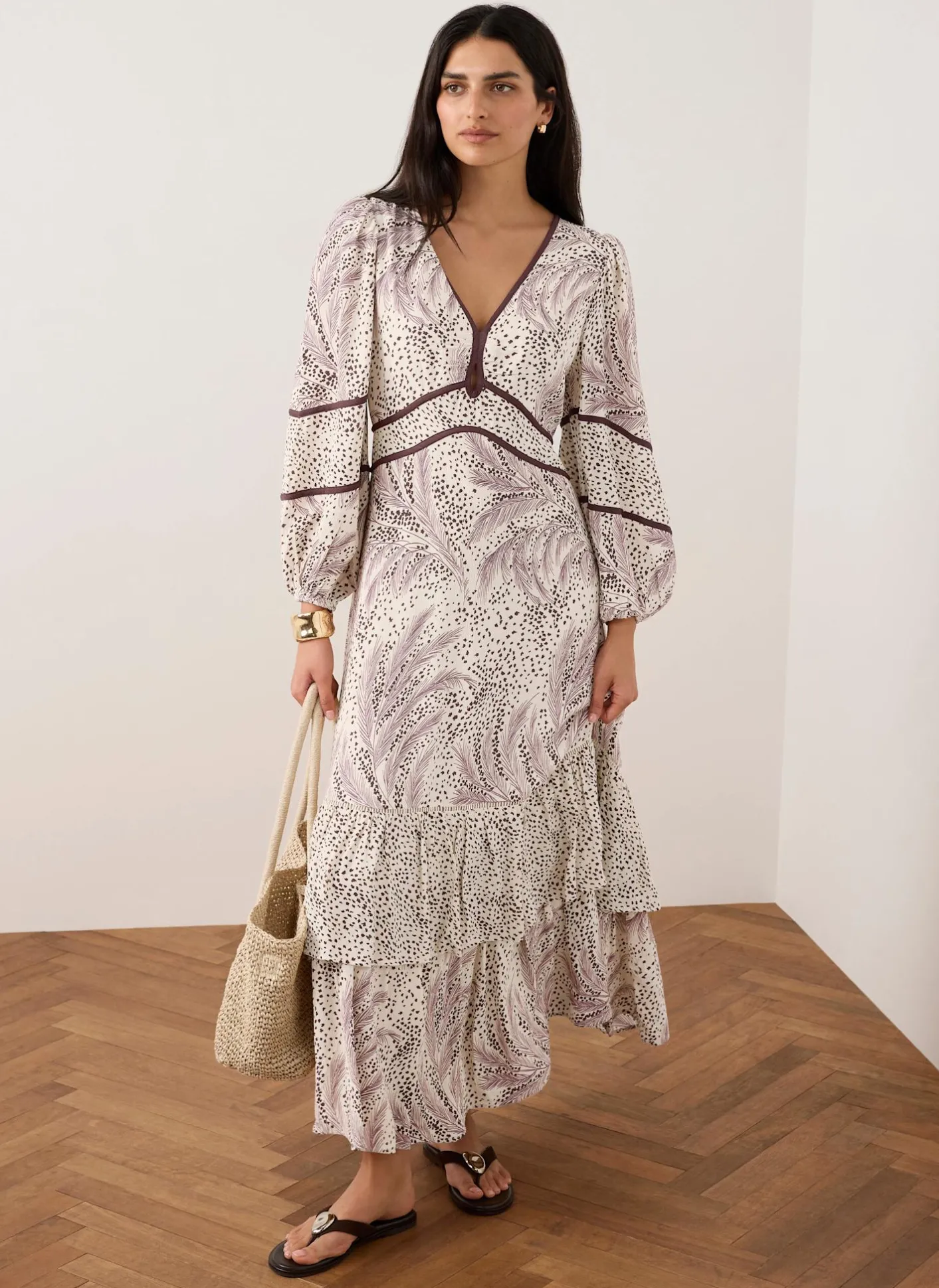 Clearance Printed Boho Maxi Dress Maxi Dresses|Printed Dresses