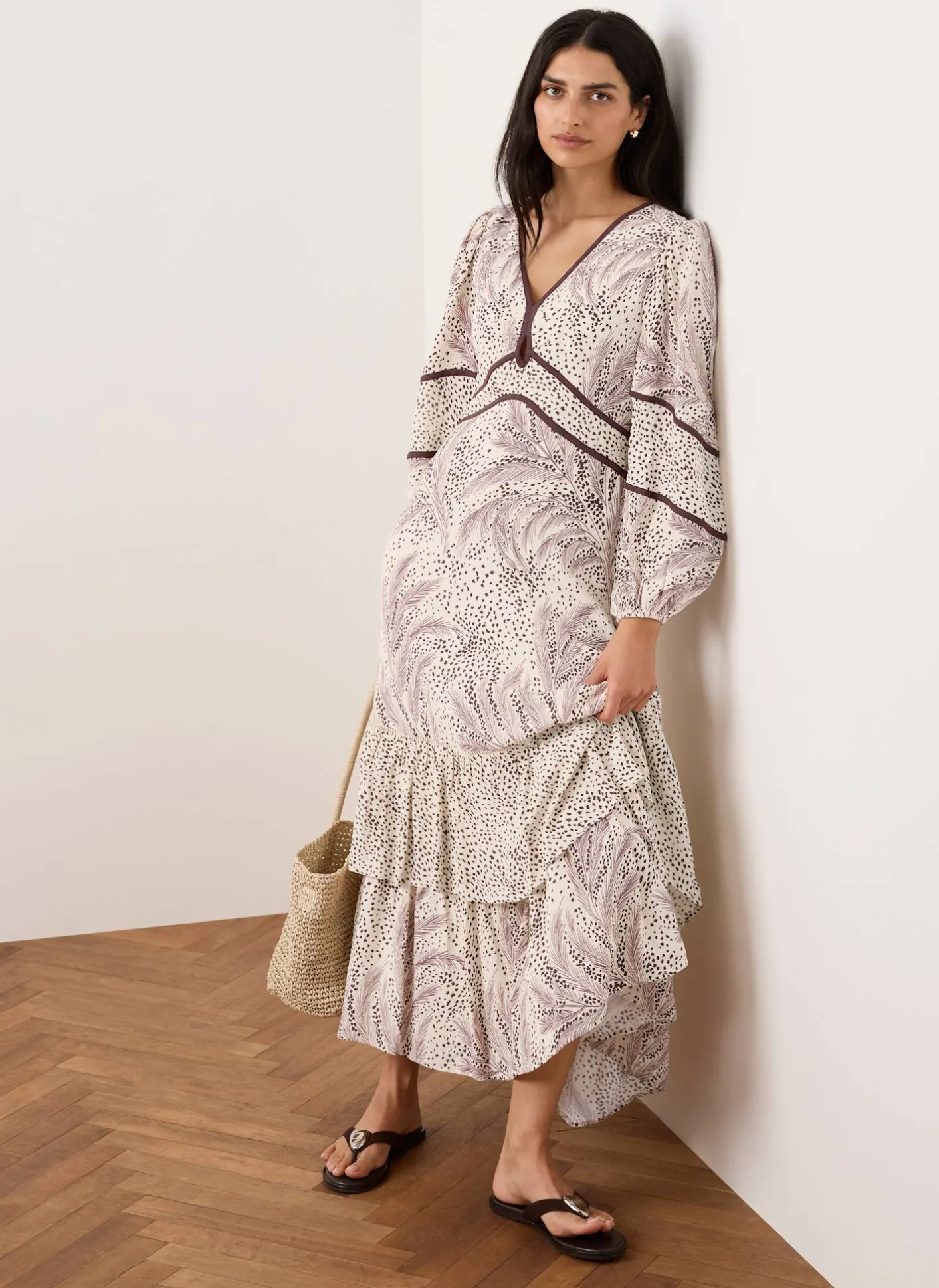 Clearance Printed Boho Maxi Dress Maxi Dresses|Printed Dresses