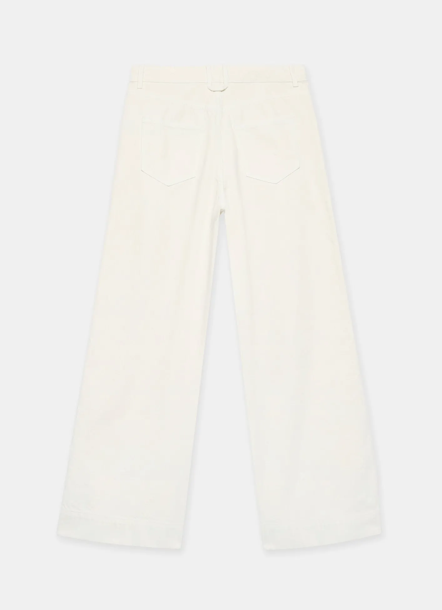 Online Cream Wide Leg Jeans Jeans|Wide Leg Jeans