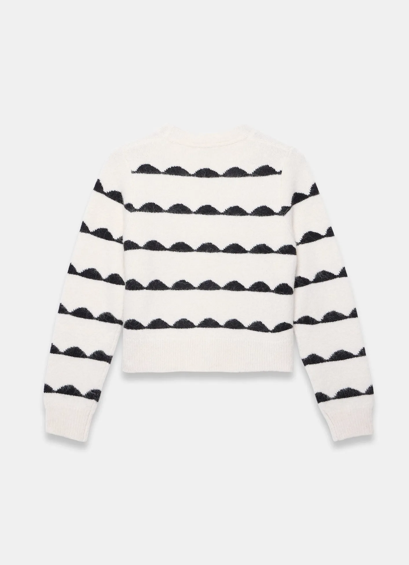 Outlet Cream Wool Blend Bow Detail Cardigan Cardigans|Jumpers & Cardigans