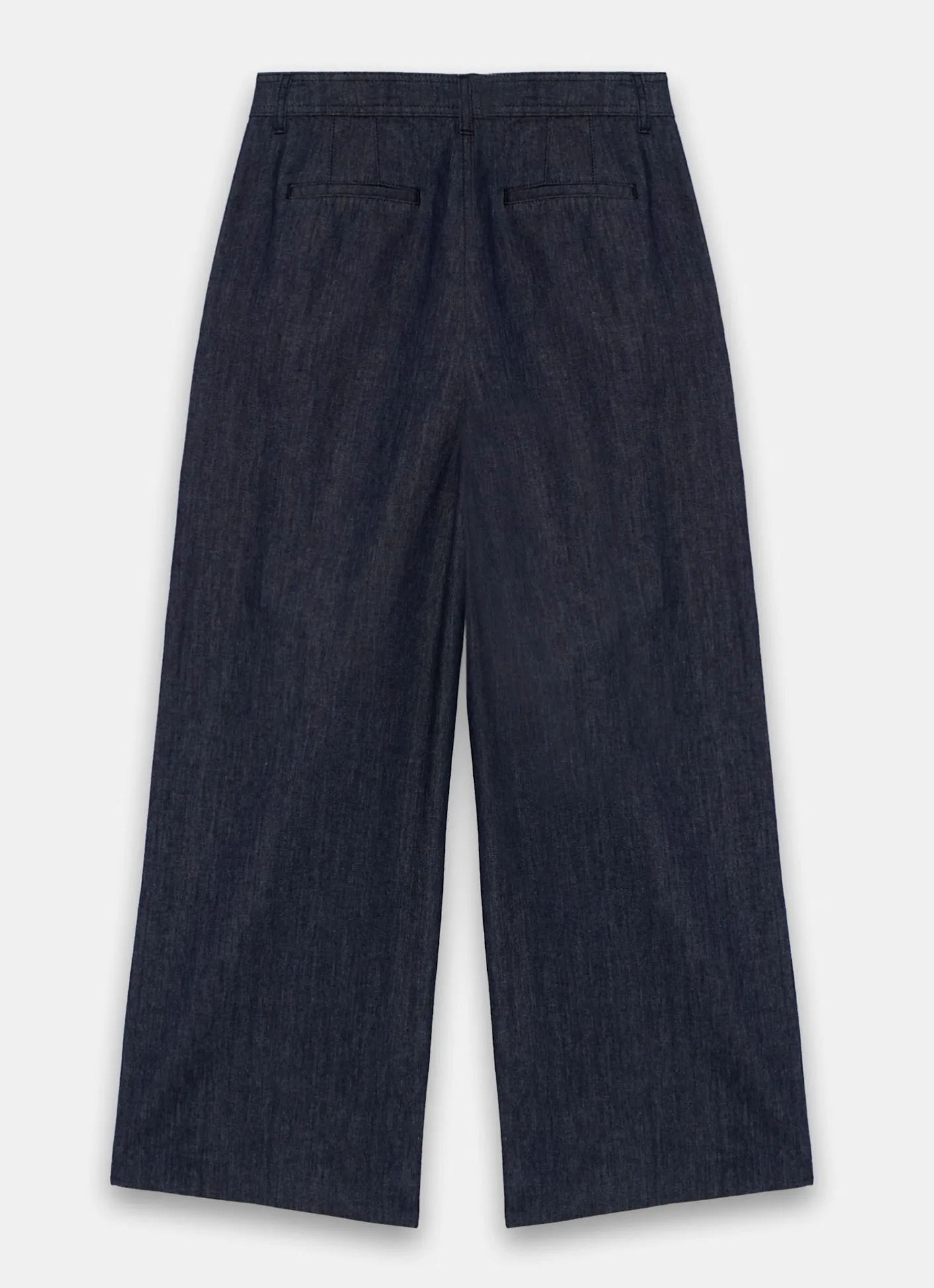 Best Dark Indigo Tailored Wide Jeans Jeans|Wide Leg Jeans