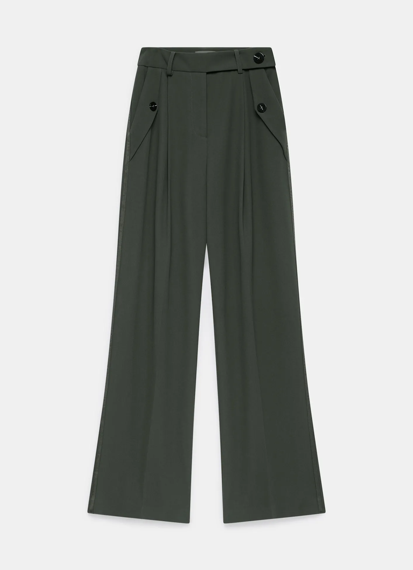 Tailored Wide Trousers Wide Leg Trousers|Trousers