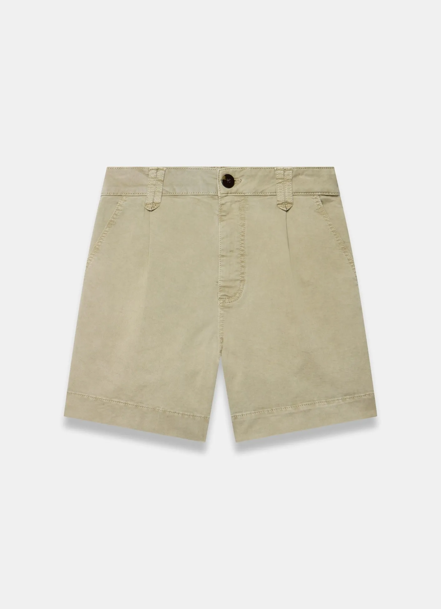 Clearance Pleated Chino Utility Shorts Shorts|Trousers