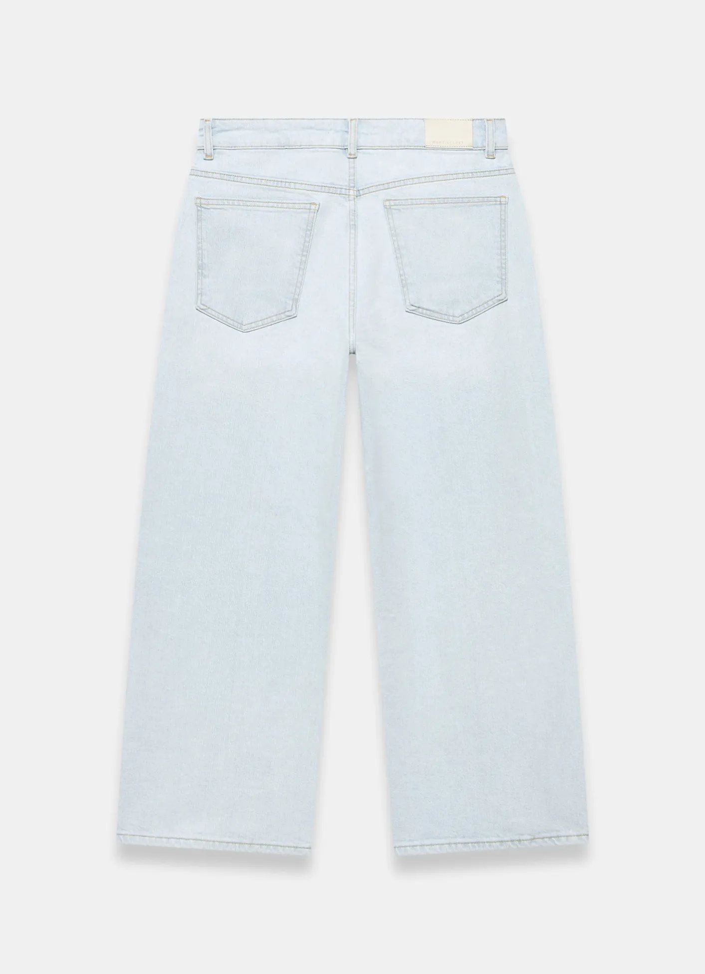 New Light Indigo Ankle Wide Jeans Jeans|Wide Leg Jeans