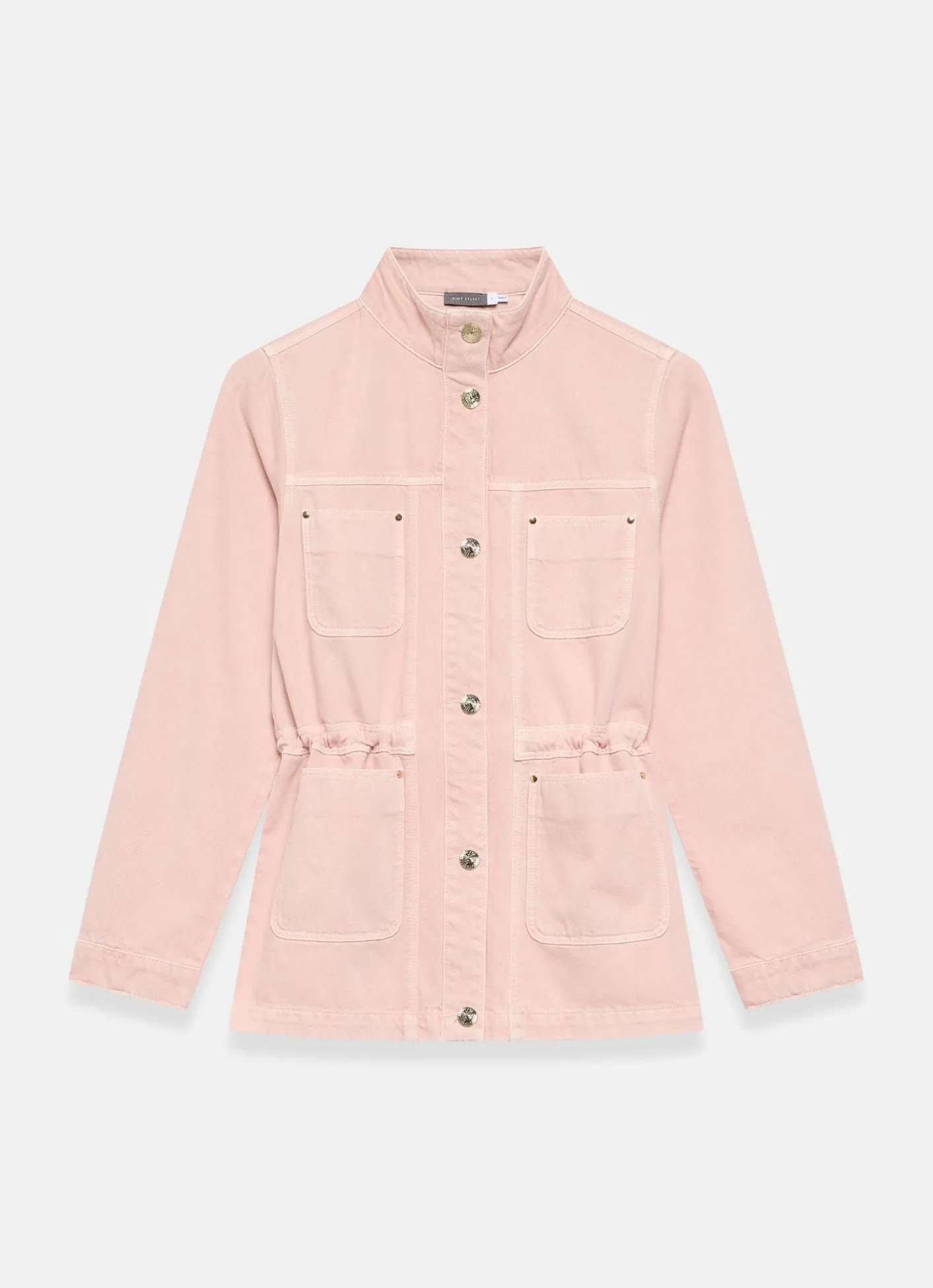 Outlet Cotton Utility Shacket Jackets