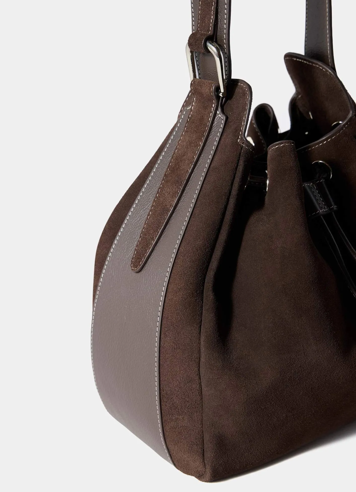Hot Mabel Suede Bucket Bag Bags