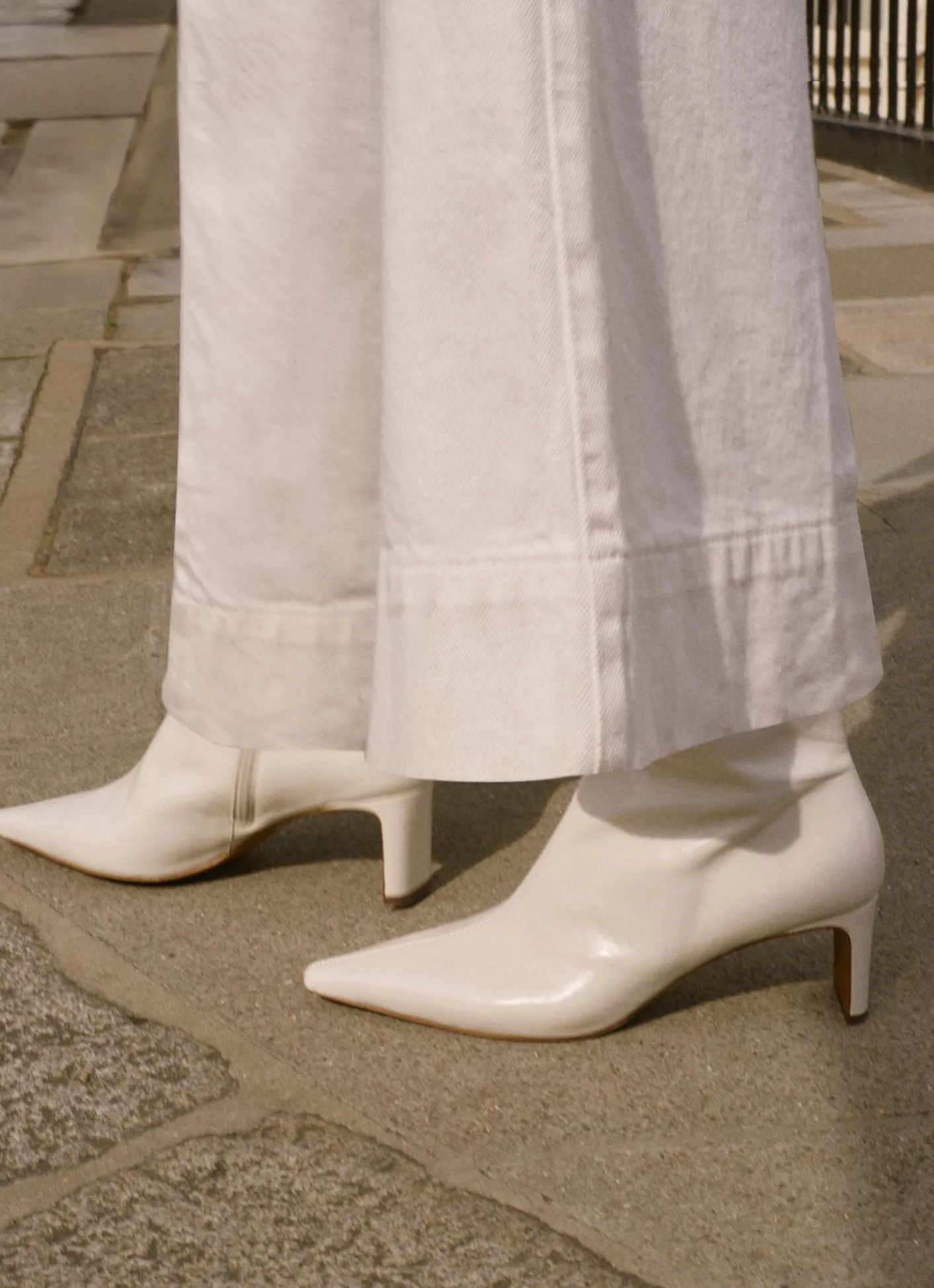Hot Macy Leather Ankle Boots Boots