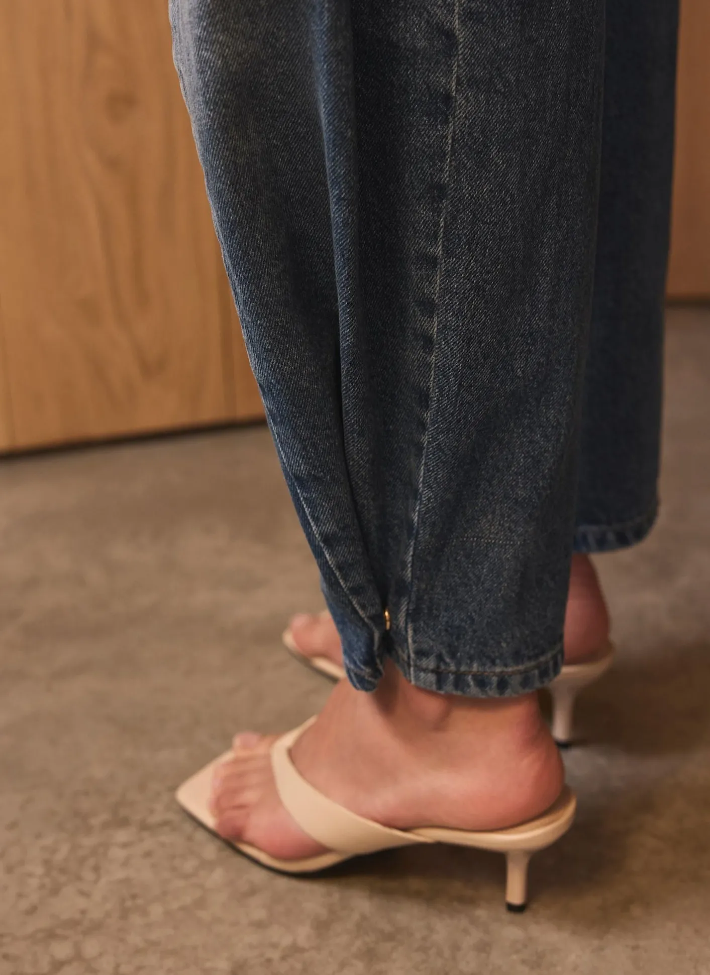 Online Mid Indigo Balloon Popper Jeans Jeans|Barrel & Balloon Jeans