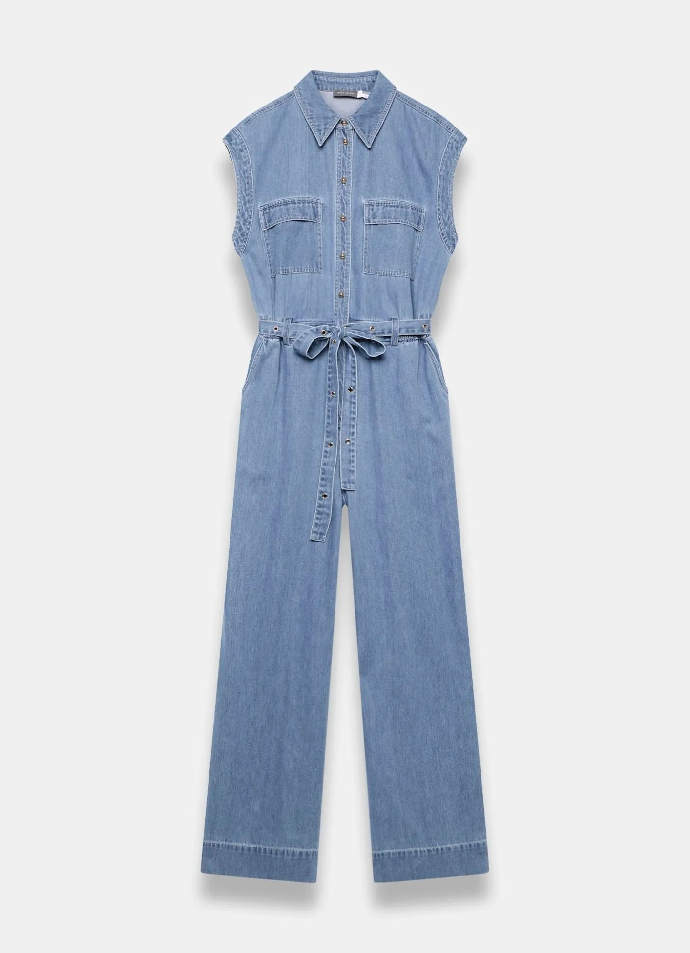 Online Mid Indigo Denim Jumpsuit Jumpsuits