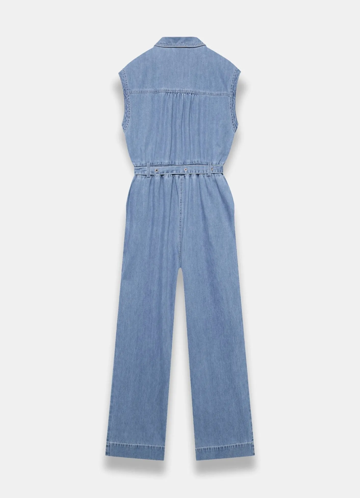 Online Mid Indigo Denim Jumpsuit Jumpsuits