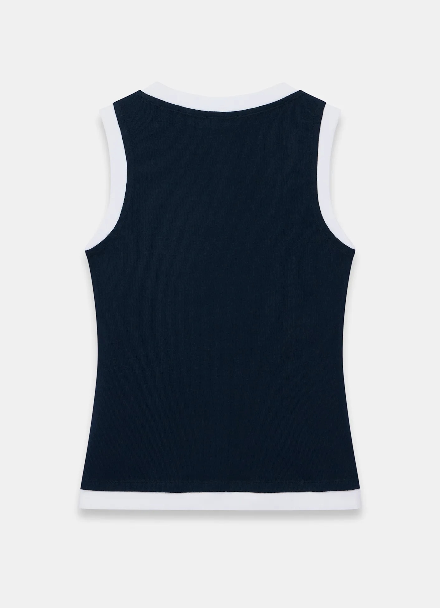 Cotton Blend Sleeveless Top All Tops|Tops