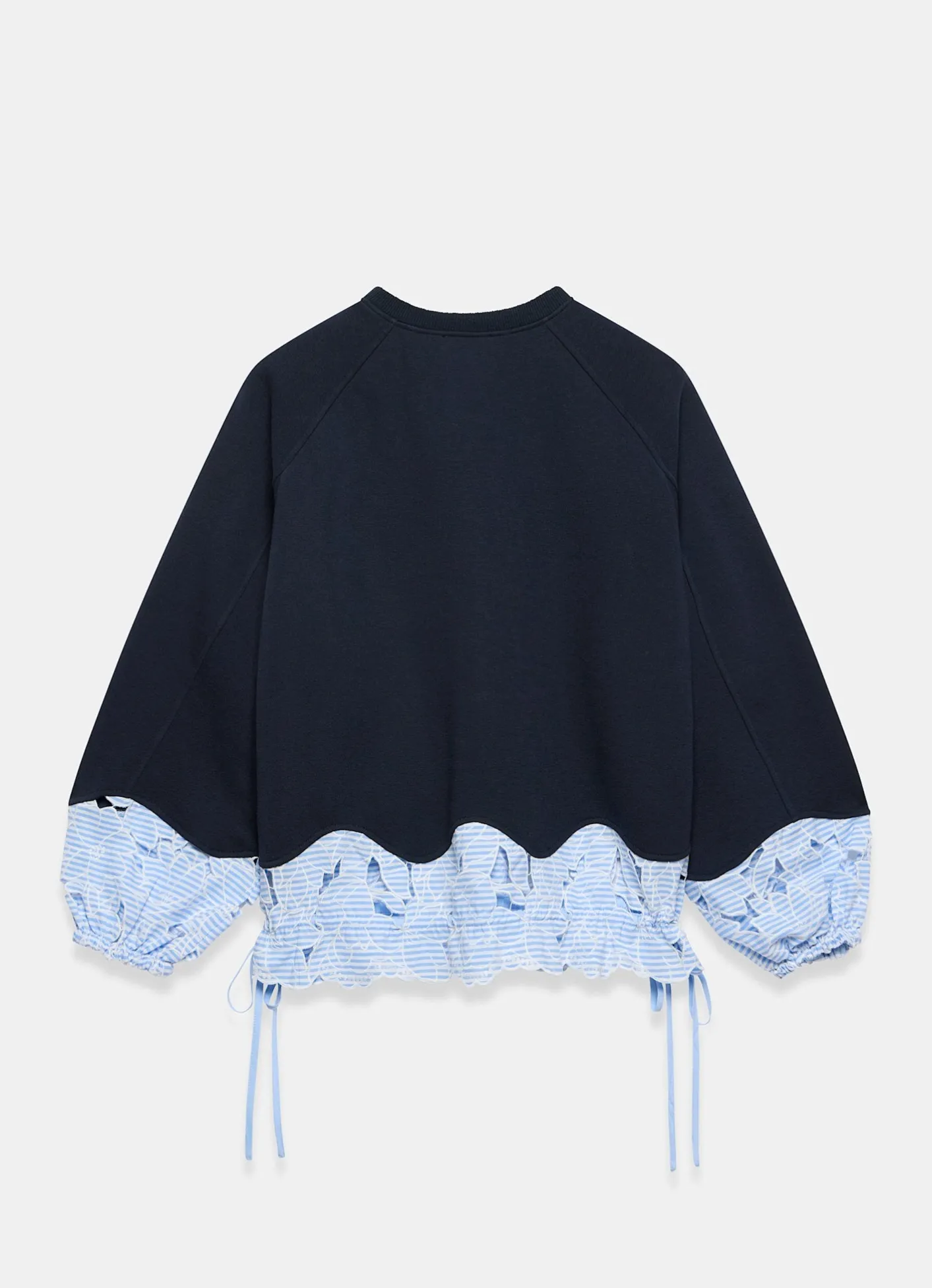 Outlet Embroidered Hem Sweatshirt Sweatshirts|Sweatshirts