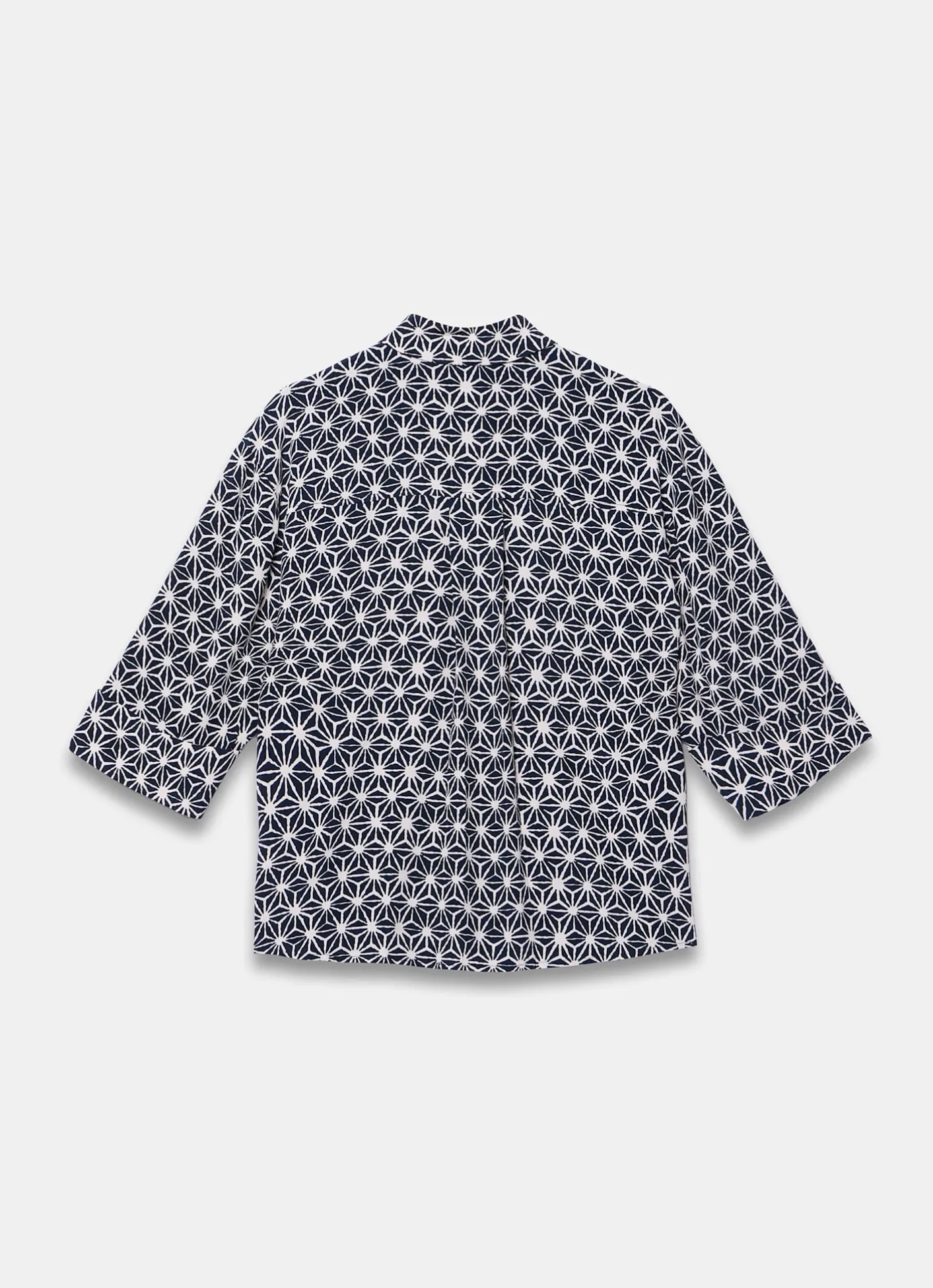 Geometric Print Resort Shirt Shirts & Blouses