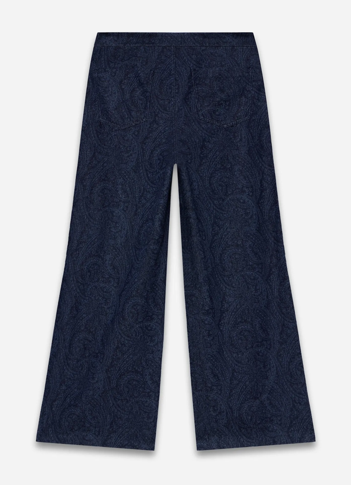Discount Paisley Denim Wide Jeans Jeans|Wide Leg Jeans
