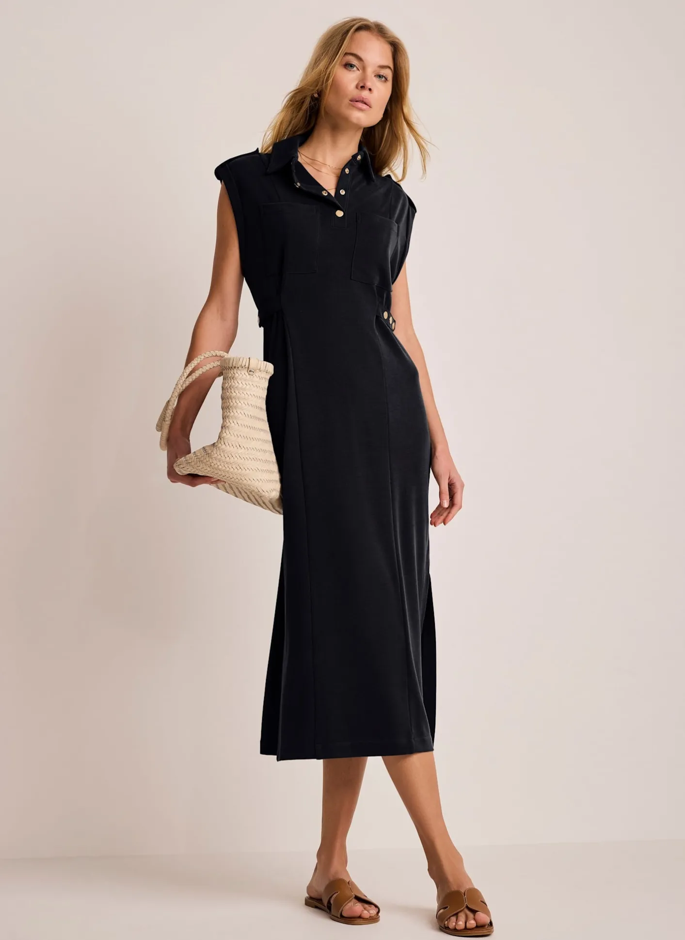 Best Utility Midi Dress Midi Dresses|Shirt Dresses