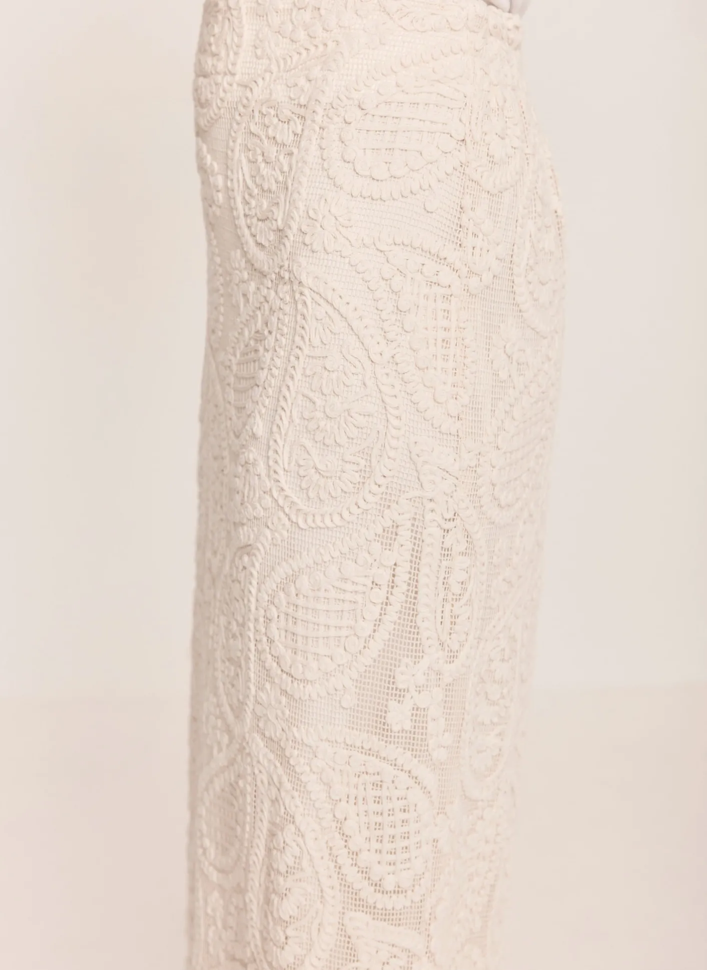Hot Crochet Paisley Midi Skirt Midi Skirts|Crochet