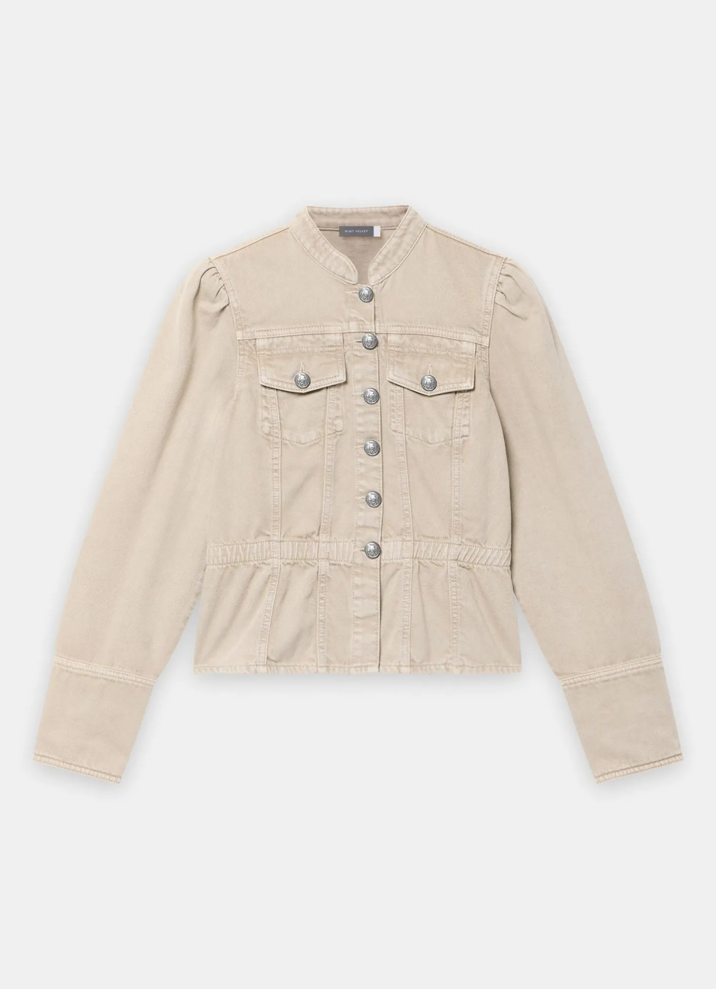 New Military Peplum Jacket Jackets
