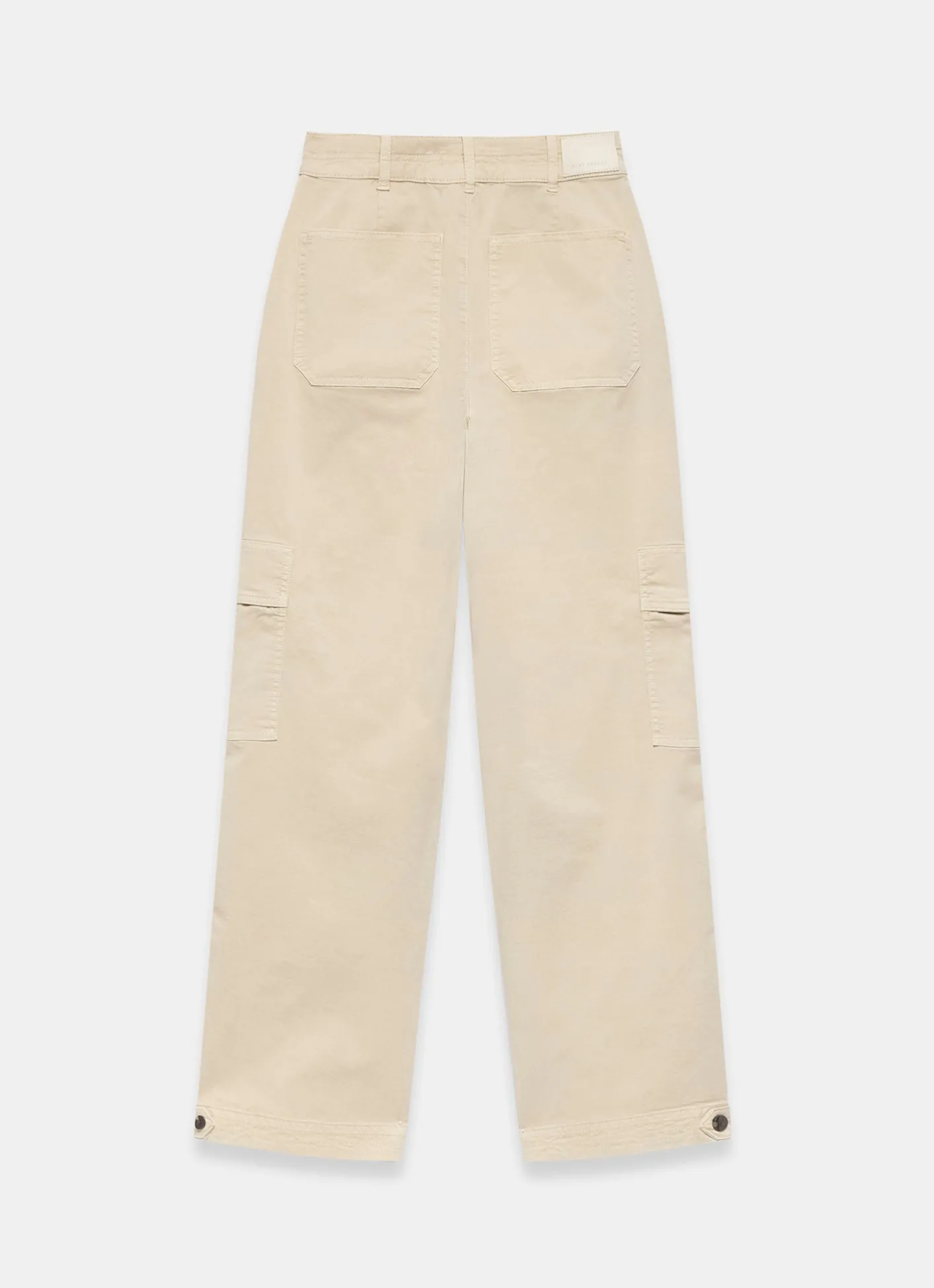 Clearance Neutral Straight Utility Chino Trousers Trousers