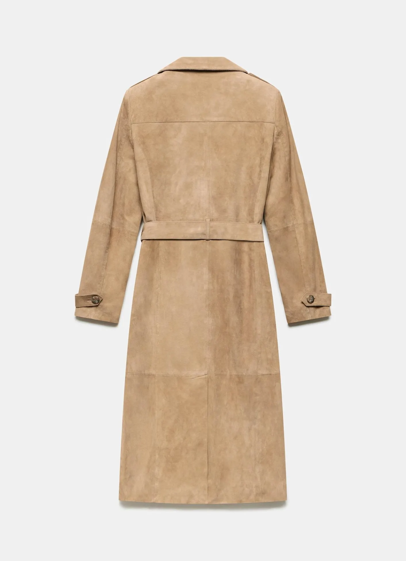New Suede Trench Coat Jackets