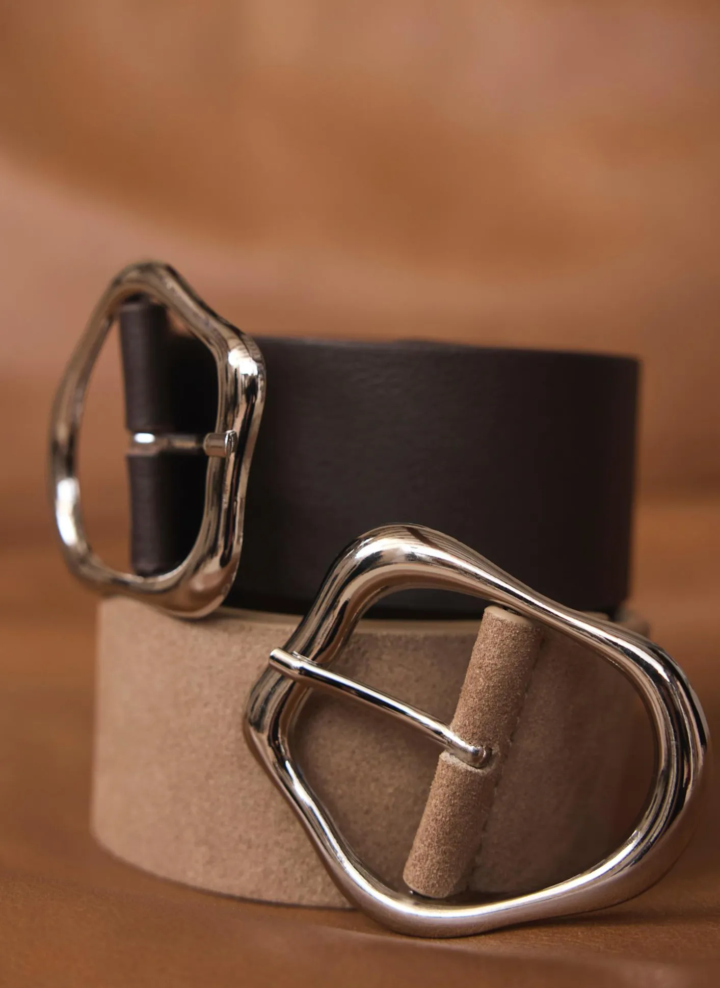 Discount Suede Wide Belt Belts