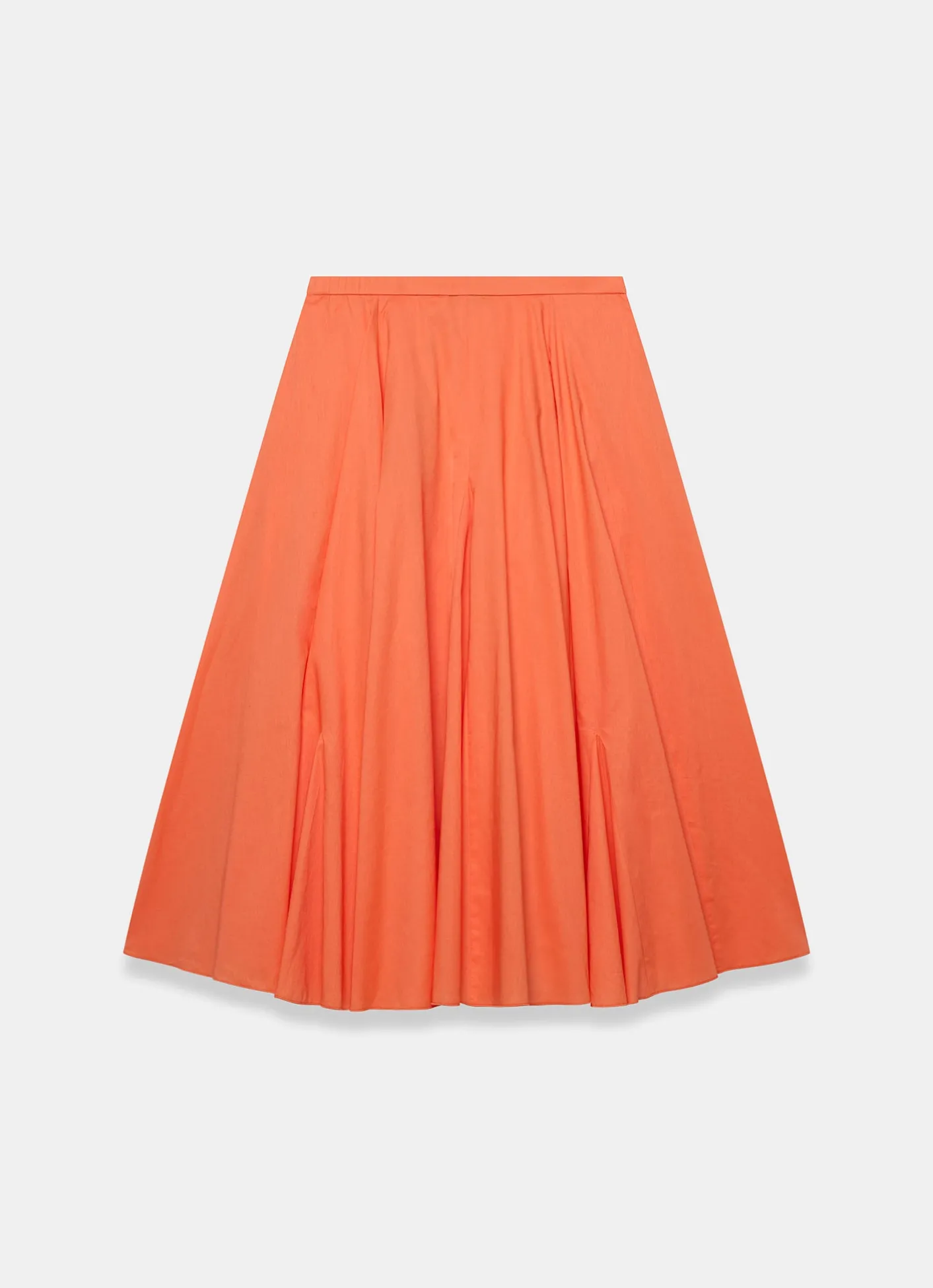 Cotton Full Midi Skirt Midi Skirts|Skirts
