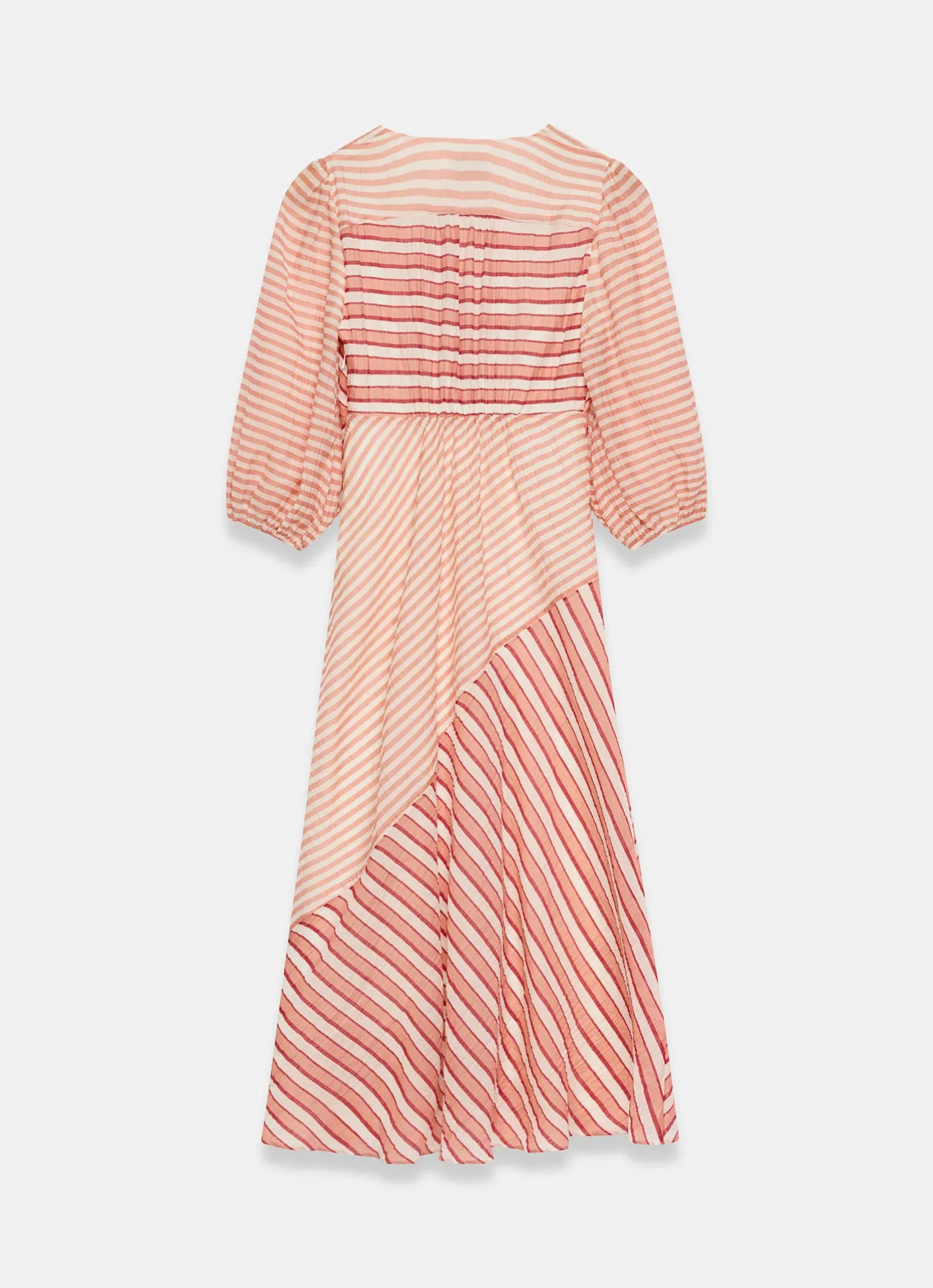 Online Striped Panelled Maxi Dress Maxi Dresses