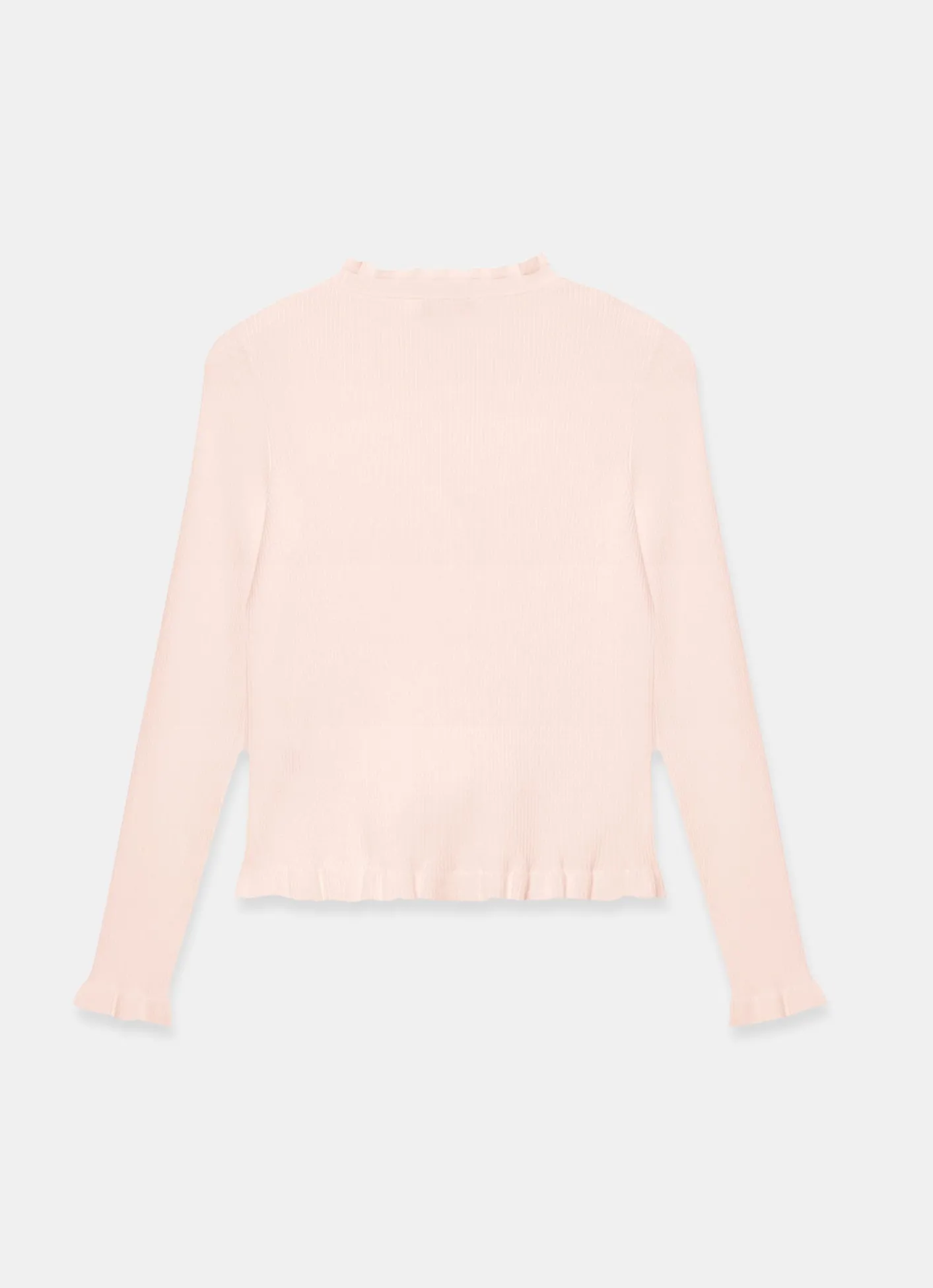 Online Pink Ruffle Detail Cardigan Cardigans|Jumpers & Cardigans