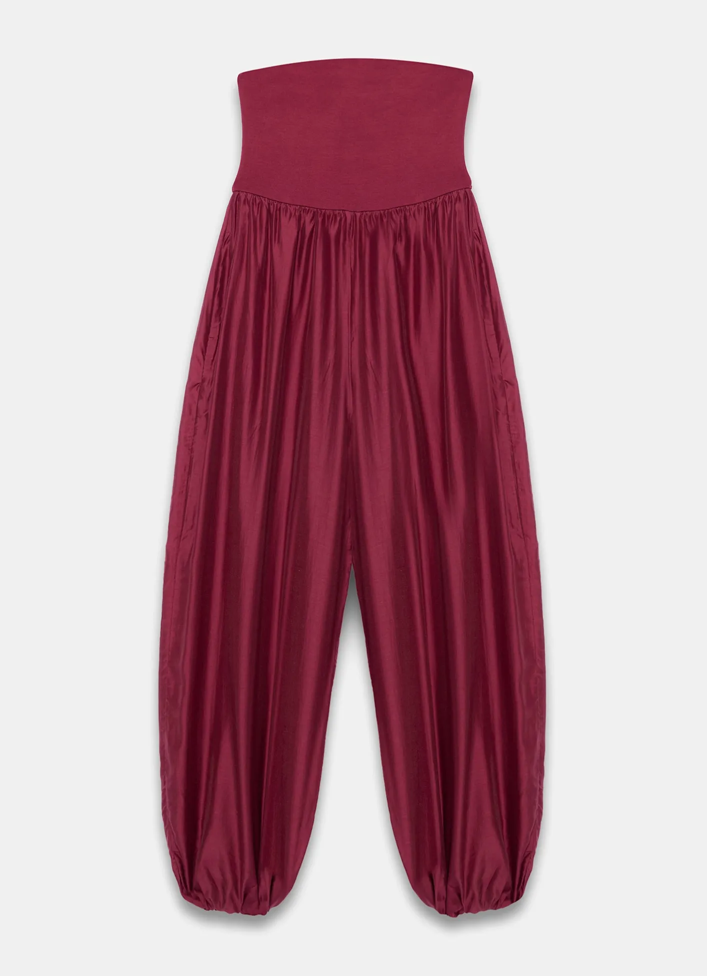 Discount Red Bandeau Balloon Jumpsuit Jumpsuits