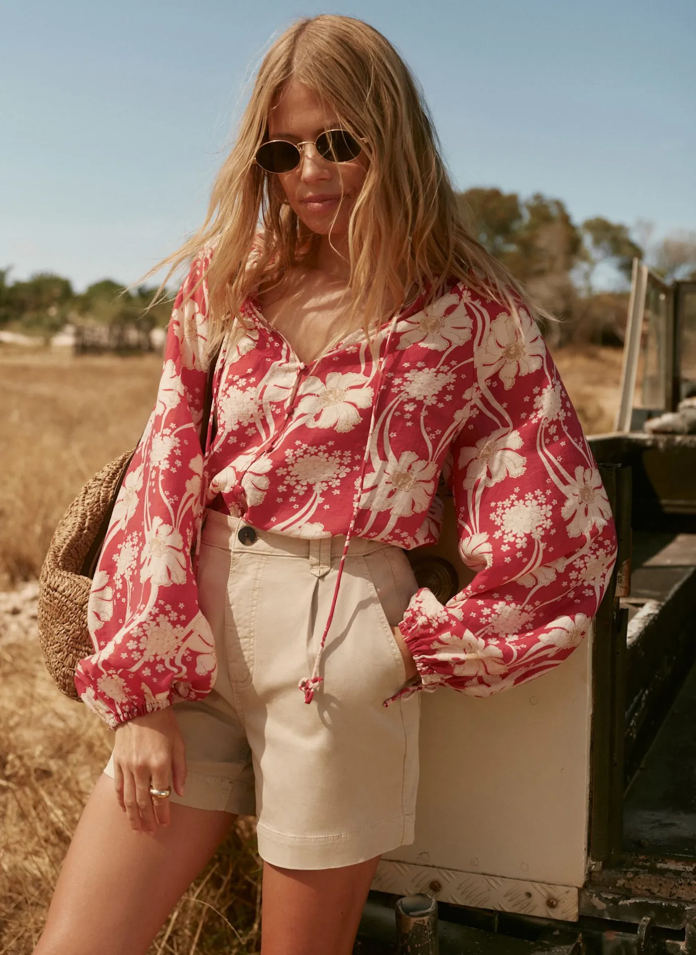 Floral Print Blouse Shirts & Blouses