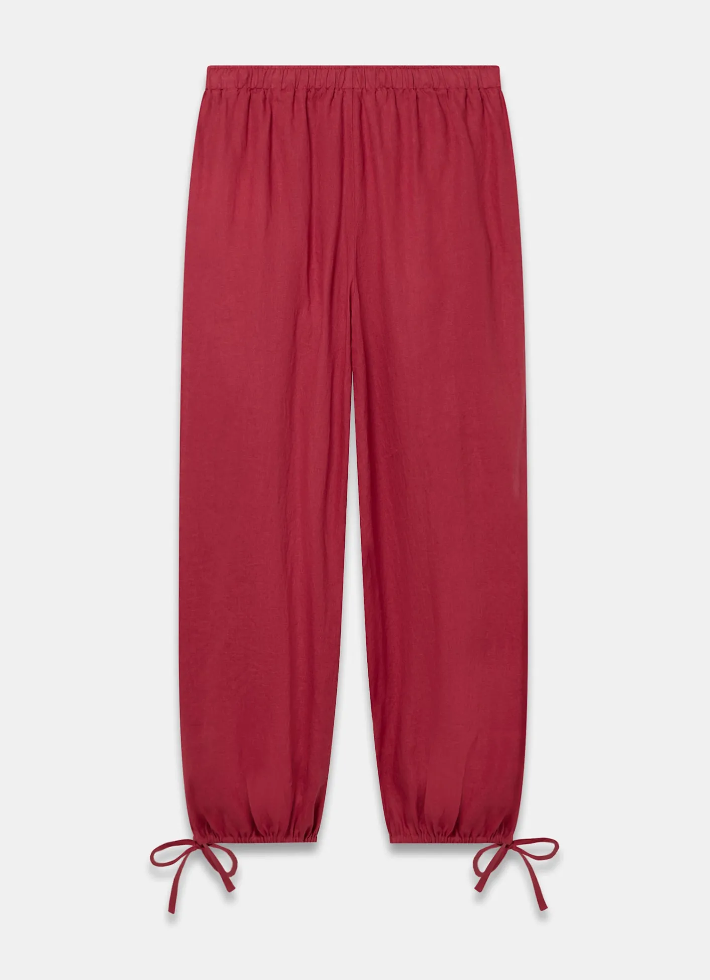 Clearance Linen Balloon Trousers Trousers